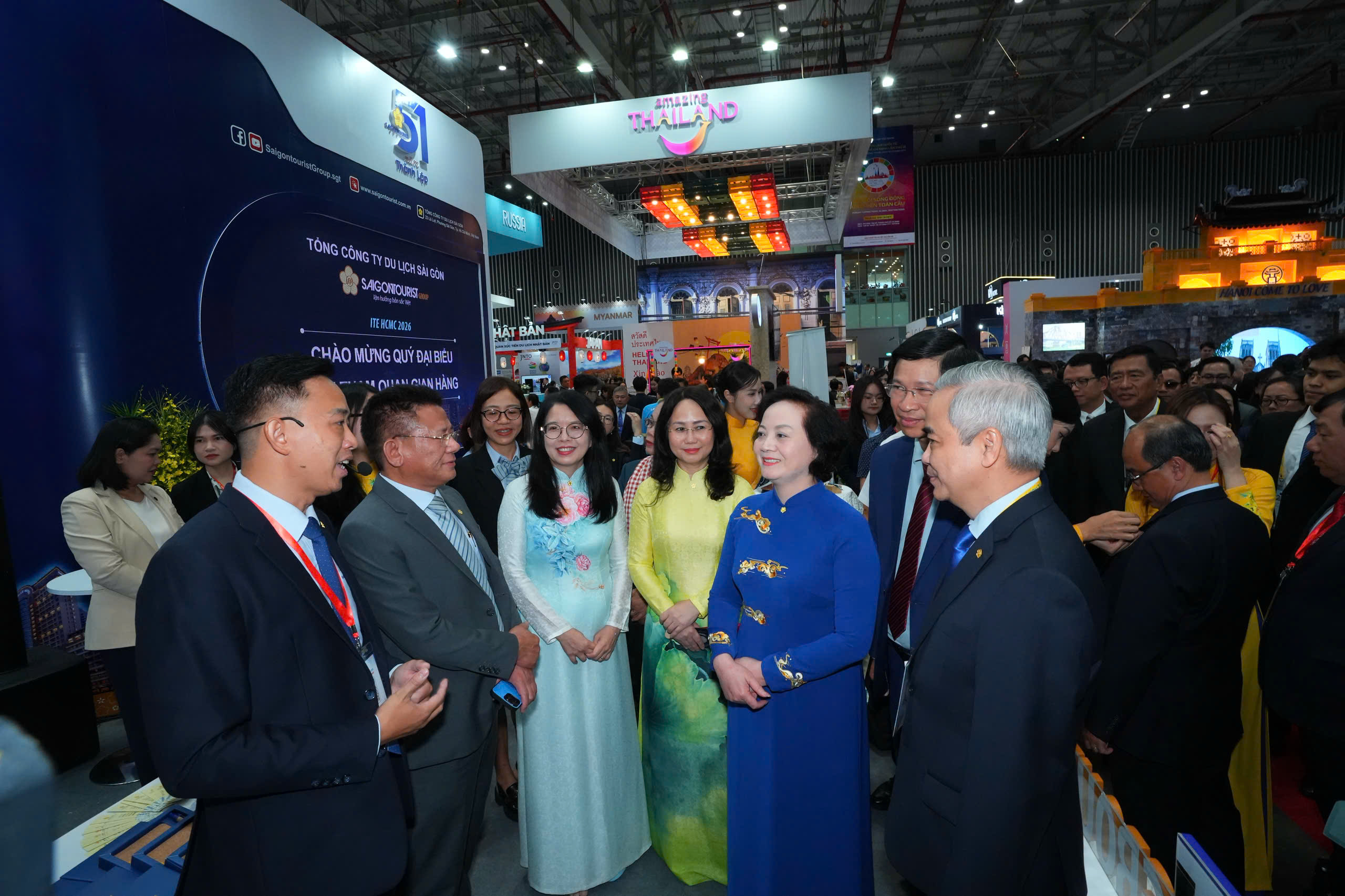 Chính thức khai mạc Hội chợ Du lịch Quốc tế TP.HCM ITE HCMC 2026 - Ảnh 4.