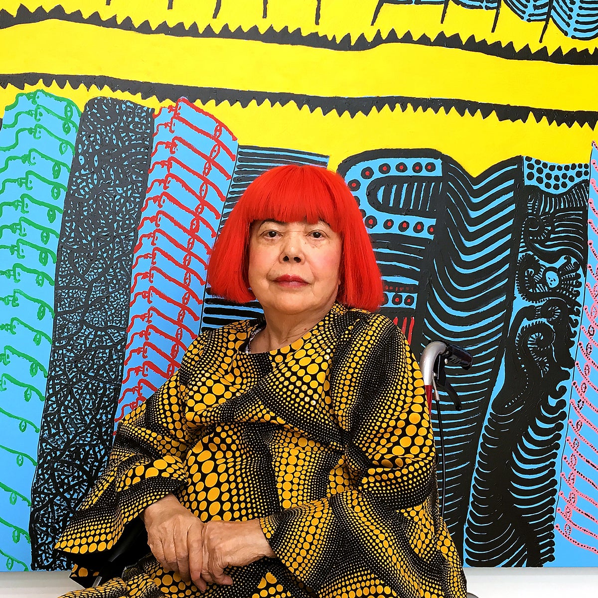 'Nữ hoàng chấm bi' Yayoi Kusama qua đời ở tuổi 97 - Ảnh 1.