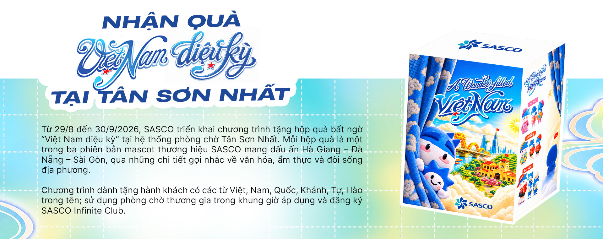 SASCO kể chuyện Việt Nam từ món quà trước giờ cất cánh - Ảnh 7.