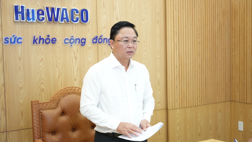 Chủ tịch TP Huế: Không để người dân thiếu nước sinh hoạt - Ảnh 1.