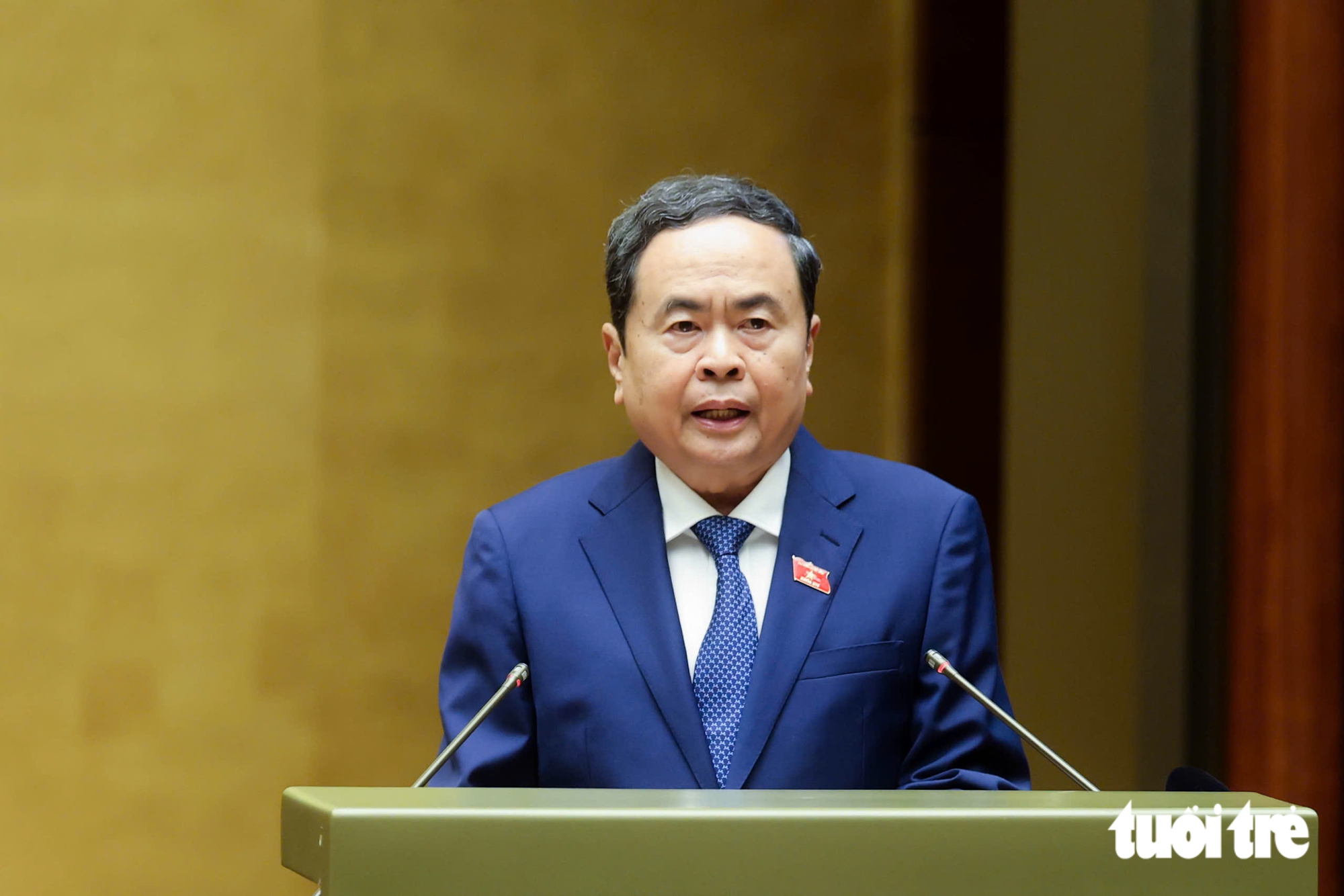 Chủ tịch Quốc hội Trần Thanh Mẫn: Kỳ họp thường lệ thứ nhất quyết định nhiều nội dung cấp bách vì sự phát triển - Ảnh 2.