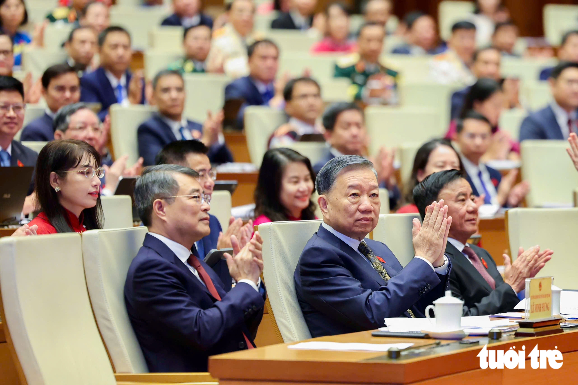 Chủ tịch Quốc hội Trần Thanh Mẫn: Kỳ họp thường lệ thứ nhất quyết định nhiều nội dung cấp bách vì sự phát triển - Ảnh 1.