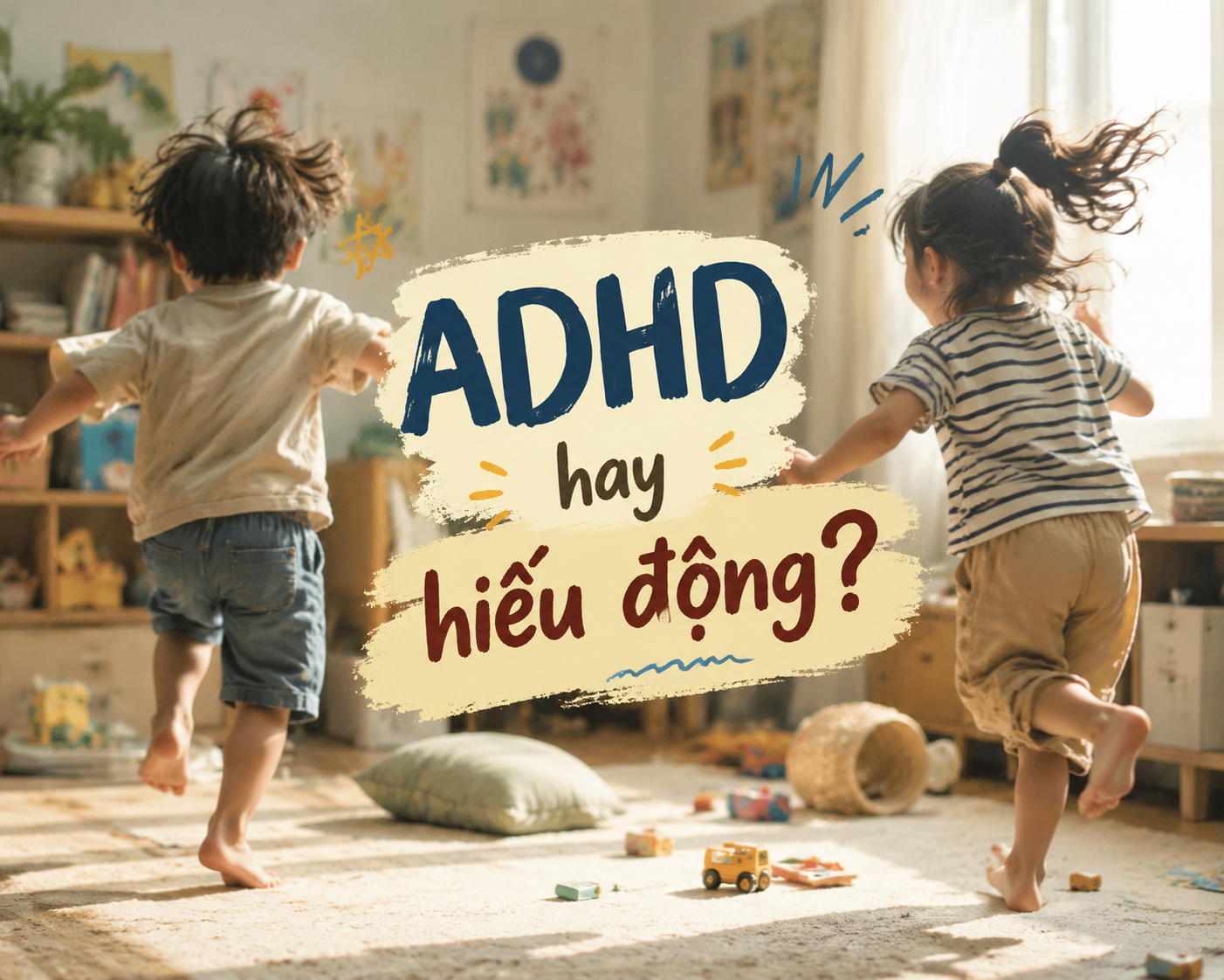 Trẻ ‘quậy phá’, dễ mất tập trung: Mắc ADHD hay hiếu động thông thường? - Ảnh 1.