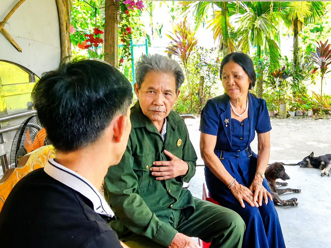 Trao hơn 6ha 'tấc vàng': Người lính già hiến đất xây trường thắp sáng bản làng - Ảnh 1.