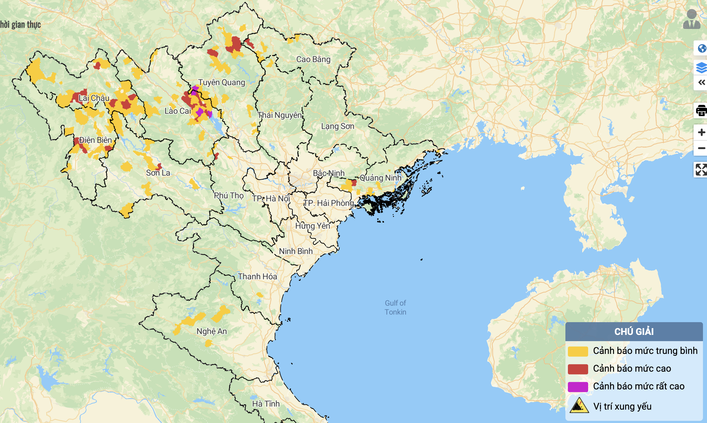 Hà Nội cùng nhiều tỉnh phía Bắc mưa lớn, cảnh báo ngập lụt, lũ quét, sạt lở đất - Ảnh 2.