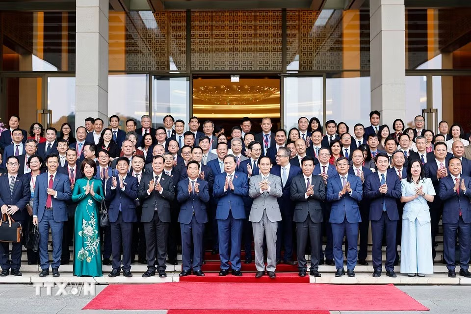 Chủ tịch Quốc hội Trần Thanh Mẫn đề nghị ngoại giao tiên phong thu hút các dòng vốn thế hệ mới - Ảnh 4.