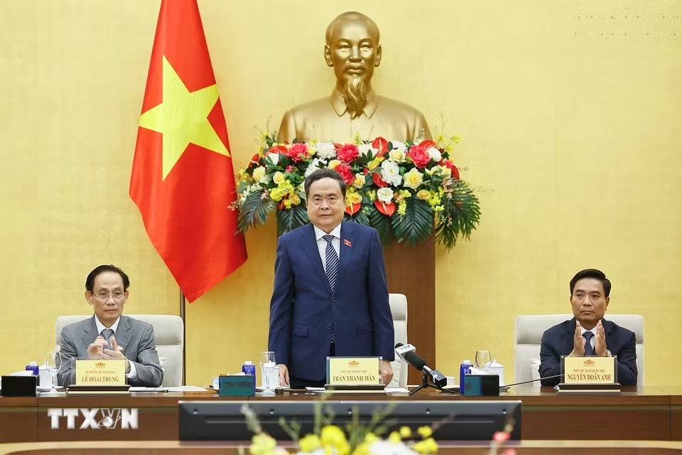 Chủ tịch Quốc hội Trần Thanh Mẫn đề nghị ngoại giao tiên phong thu hút các dòng vốn thế hệ mới - Ảnh 1.