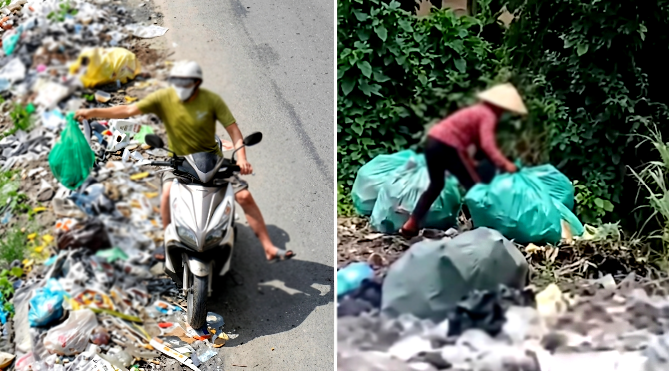 Sẽ tăng mức xử phạt hành vi vứt rác bừa bãi, xả thải gây ô nhiễm môi trường - Ảnh 2.
