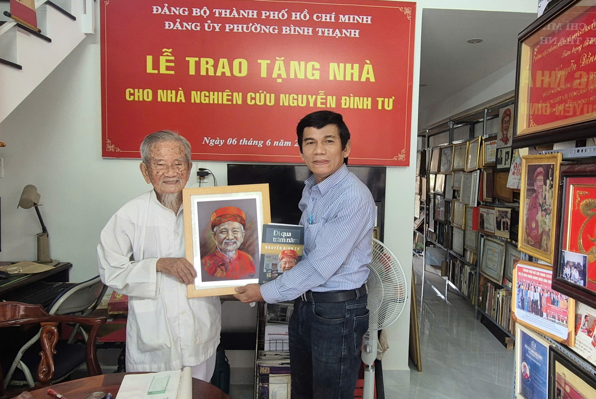 Điều gì khiến họa sĩ Lê Sa Long quên thời gian bên cụ Nguyễn Đình Tư? - Ảnh 6.