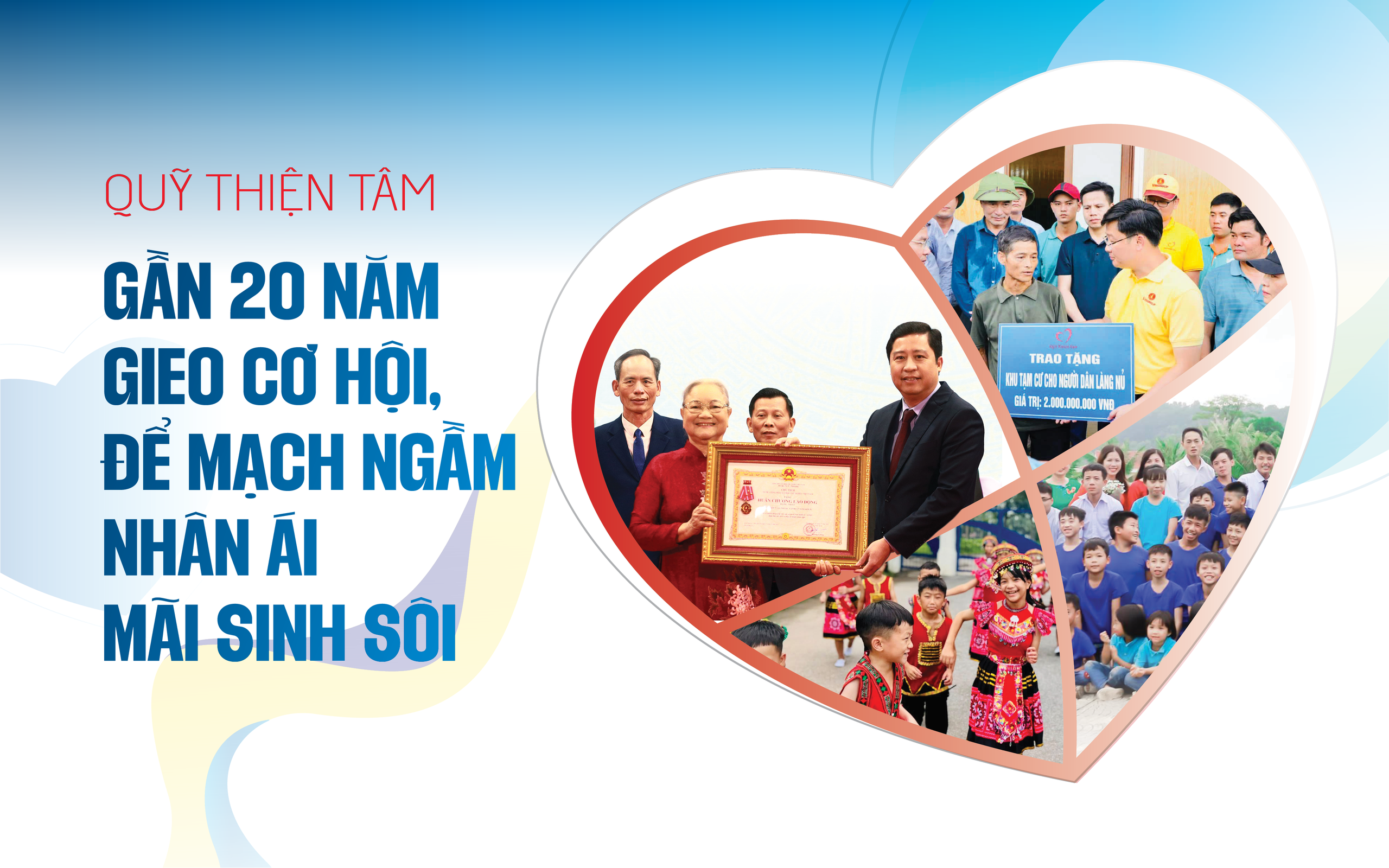 Quỹ Thiện Tâm: Gần 20 năm gieo cơ hội, để mạch ngầm nhân ái mãi sinh sôi