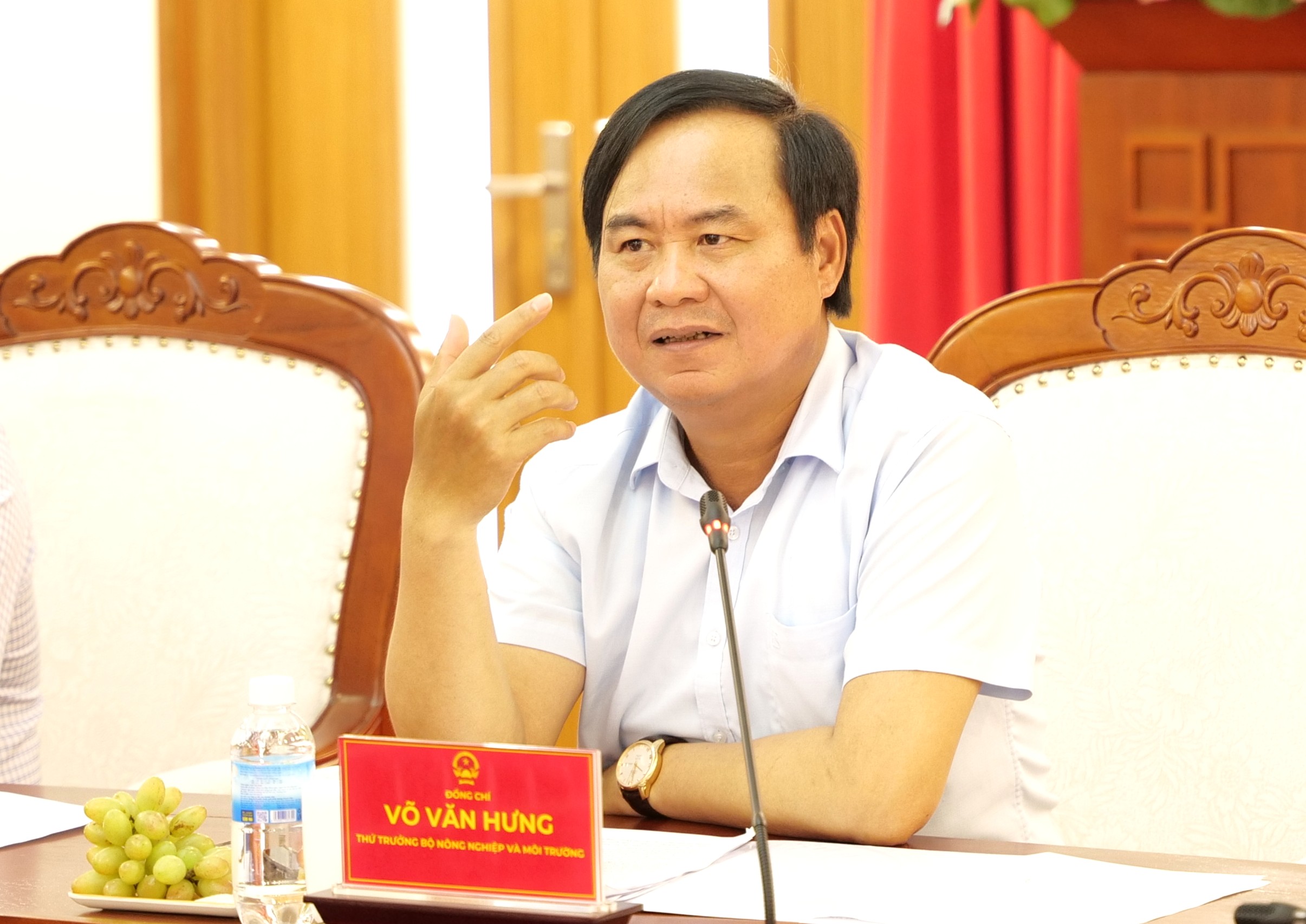 Giải quyết dứt điểm vụ nhiễm mặn thuộc dự án muối Quán Thẻ - Ảnh 2.