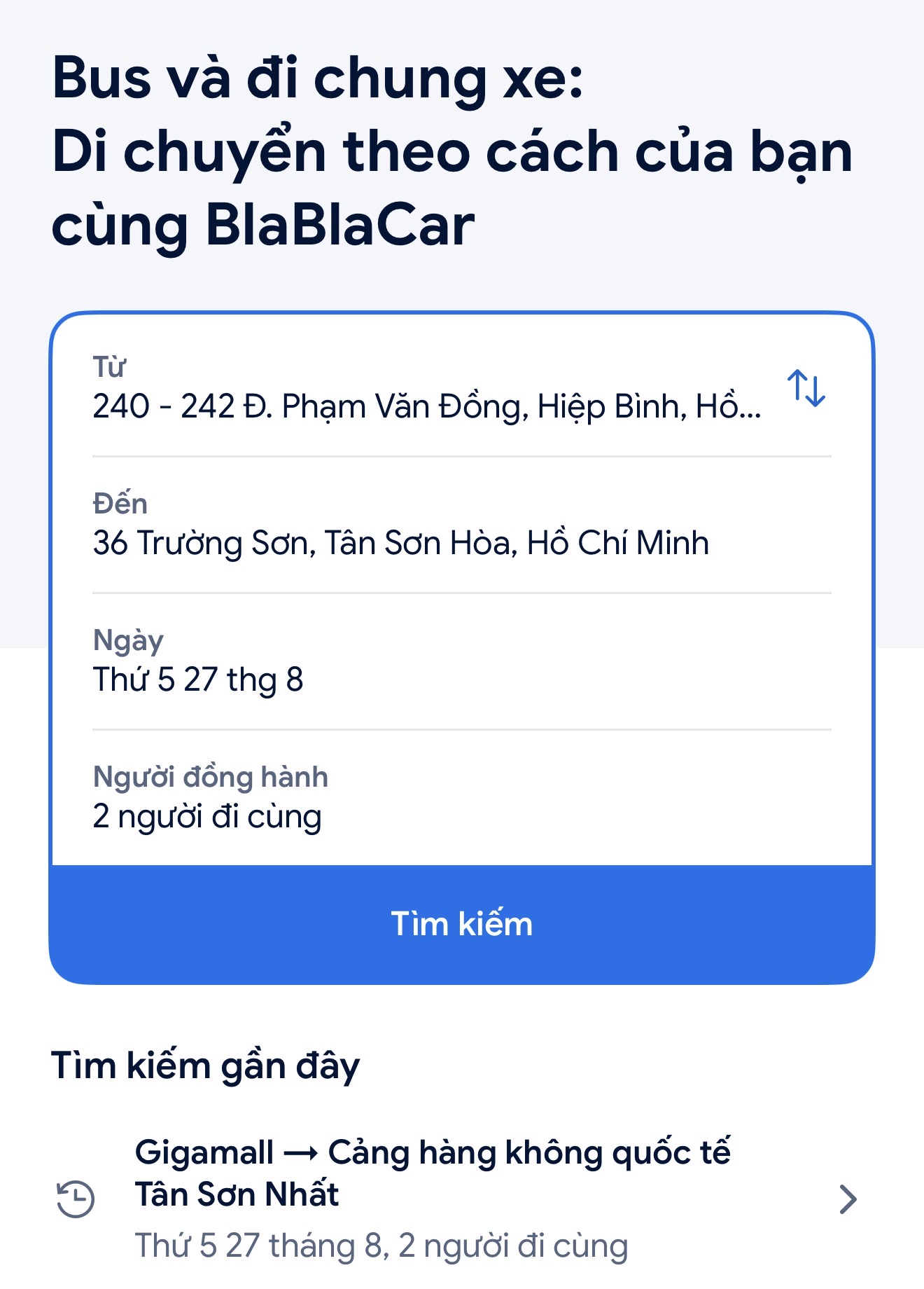 App kết nối người lạ đi chung ôtô vào Việt Nam: Chia tiền xăng, không trả cước - Ảnh 1.