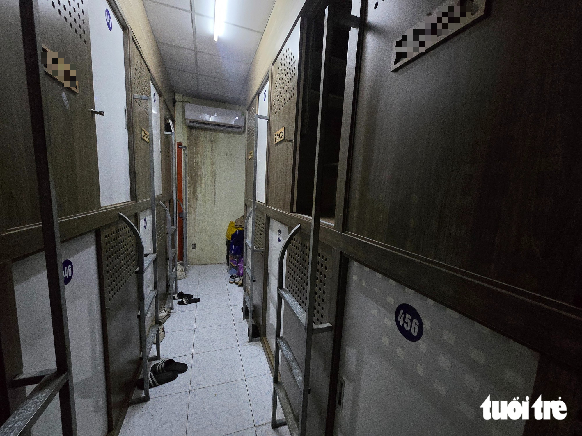 'Hộp ngủ' 2,4m2 nở rộ ở phường Tân Sơn Nhì, Tây Thạnh, Vườn Lài,… nỗi lo lối thoát nạn - Ảnh 3.