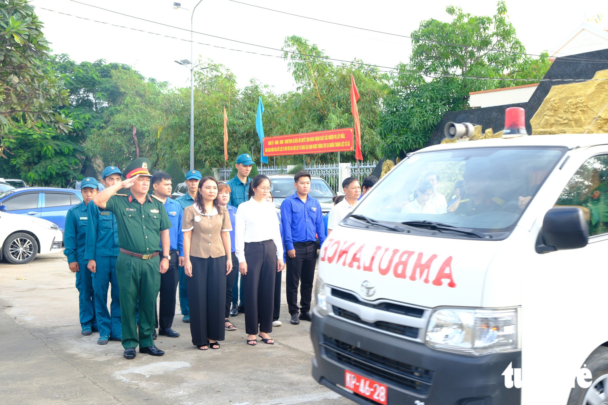 Tây Ninh tổ chức đưa 5.287 mẫu hài cốt liệt sĩ đến sân bay Tân Sơn Nhất chờ đi giám định ADN - Ảnh 8.