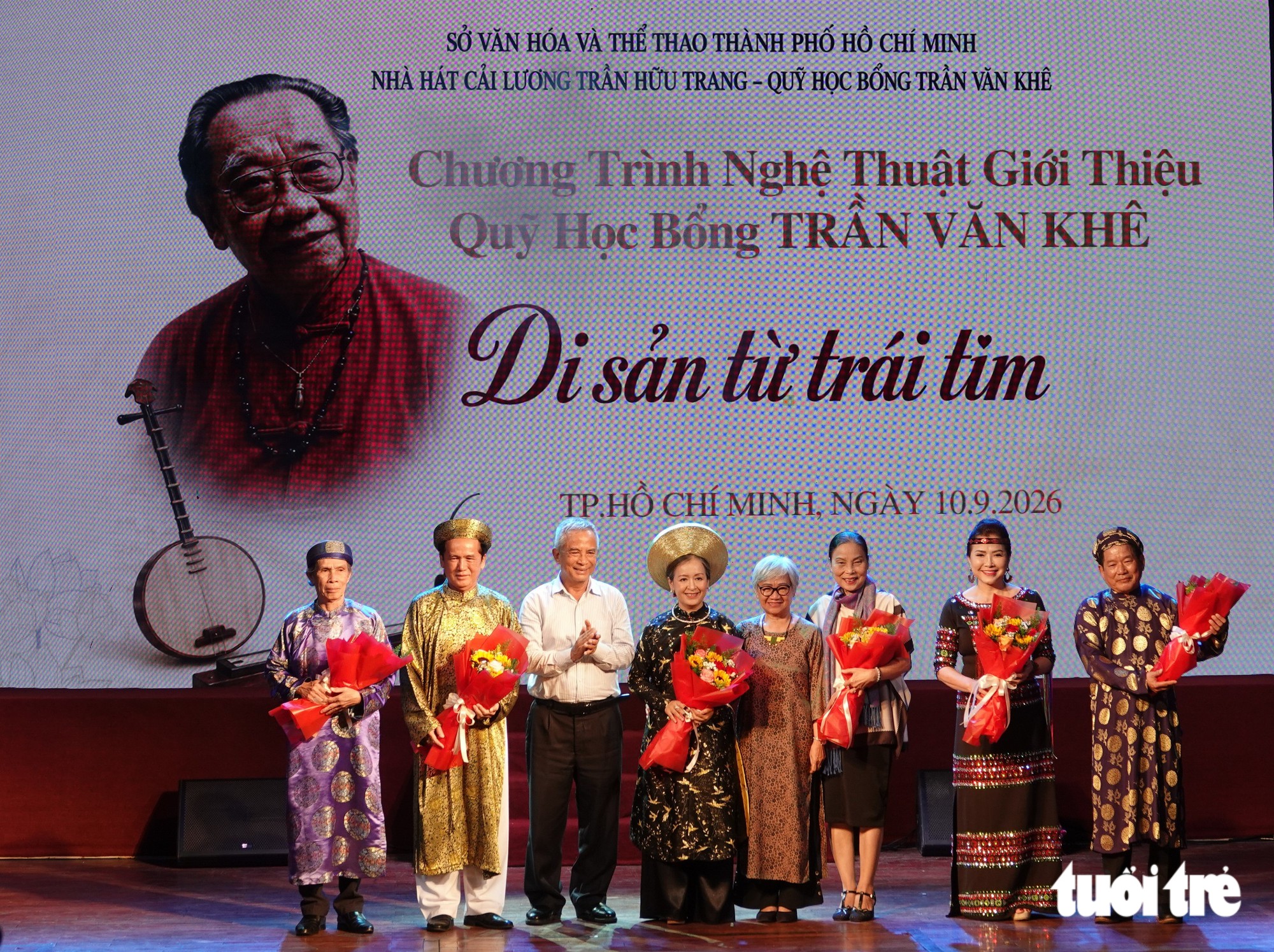 NSND Kim Cương với dấu ấn Quỹ học bổng Trần Văn Khê - Ảnh 1.
