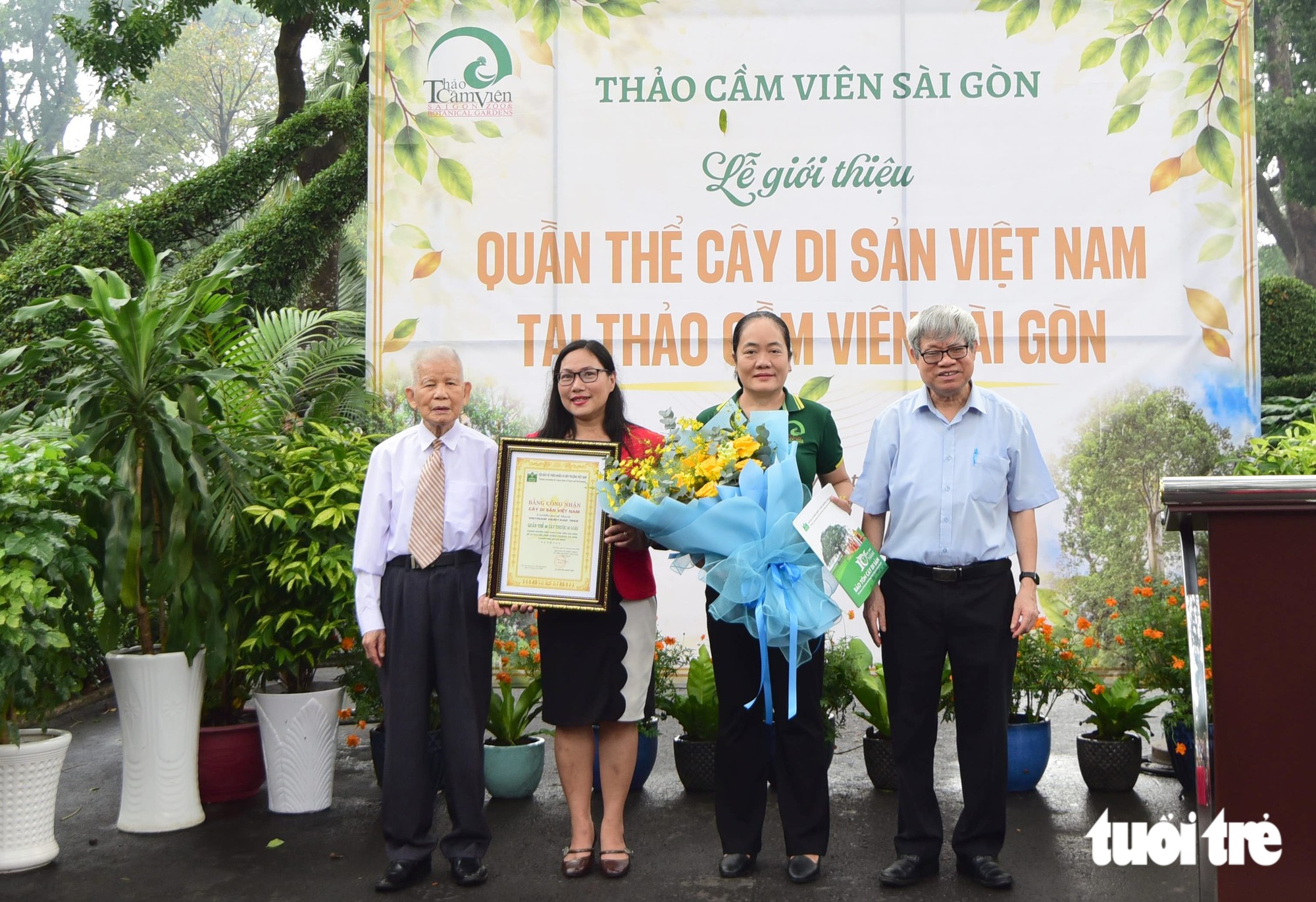 Nhiều cây xanh hơn 100 tuổi ở Thảo cầm viên Sài Gòn thành cây di sản - Ảnh 3.