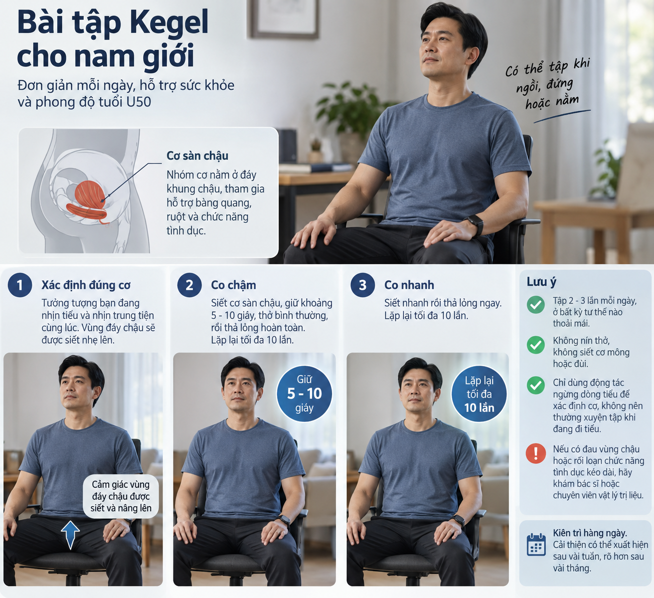 Bài tập siêu dễ giúp nam giới U50 tăng cường khả năng quan hệ tình dục - Ảnh 1.