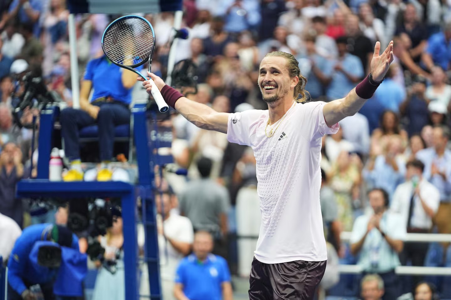 Zverev 'sốc' khi nhận ra mình vừa vô địch Mỹ mở rộng - Ảnh 1.