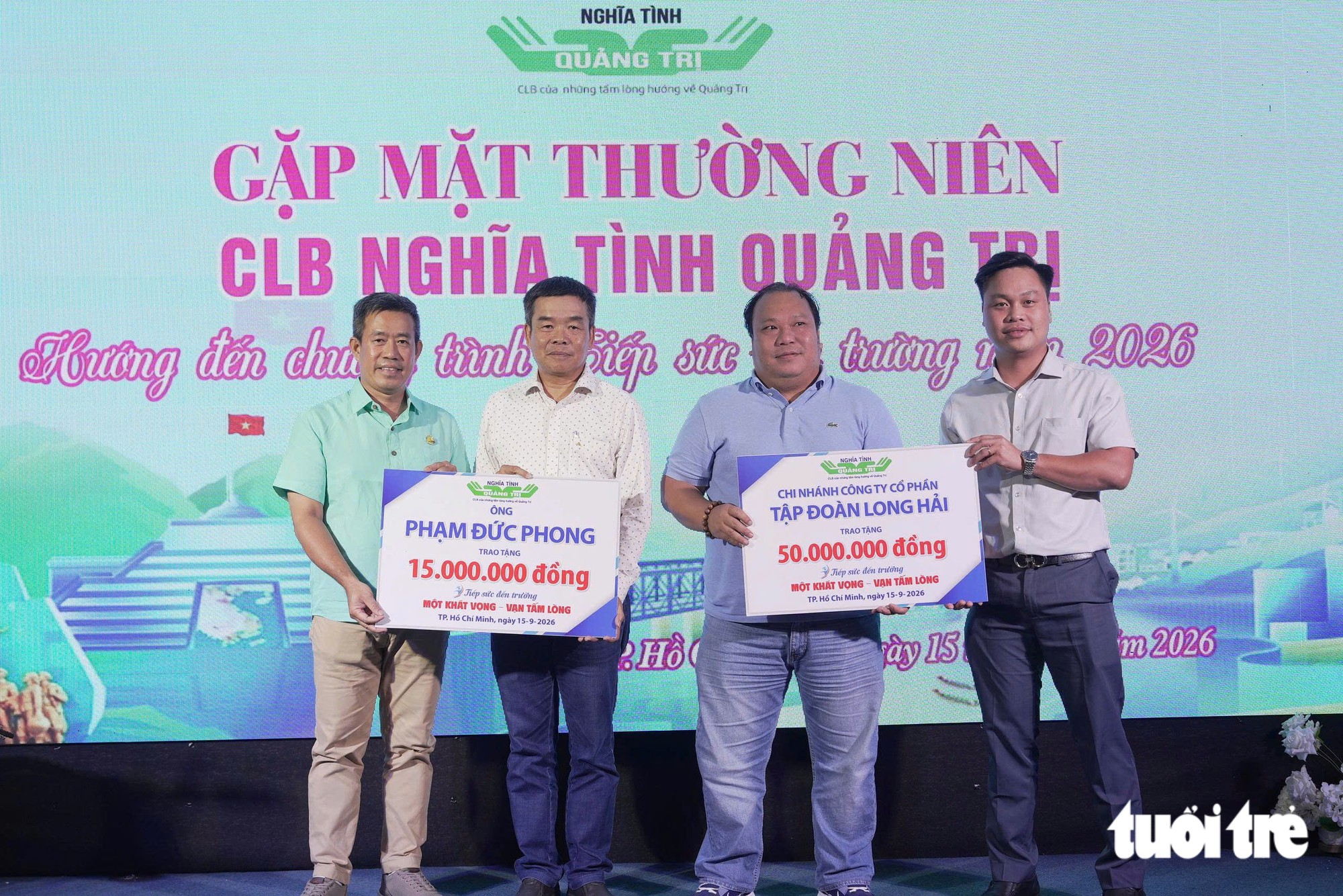 'Những người con Quảng Trị' tiếp sức SV nghèo 2,2 tỉ đồng: Chúng tôi nhận lại sức mạnh! - Ảnh 5.