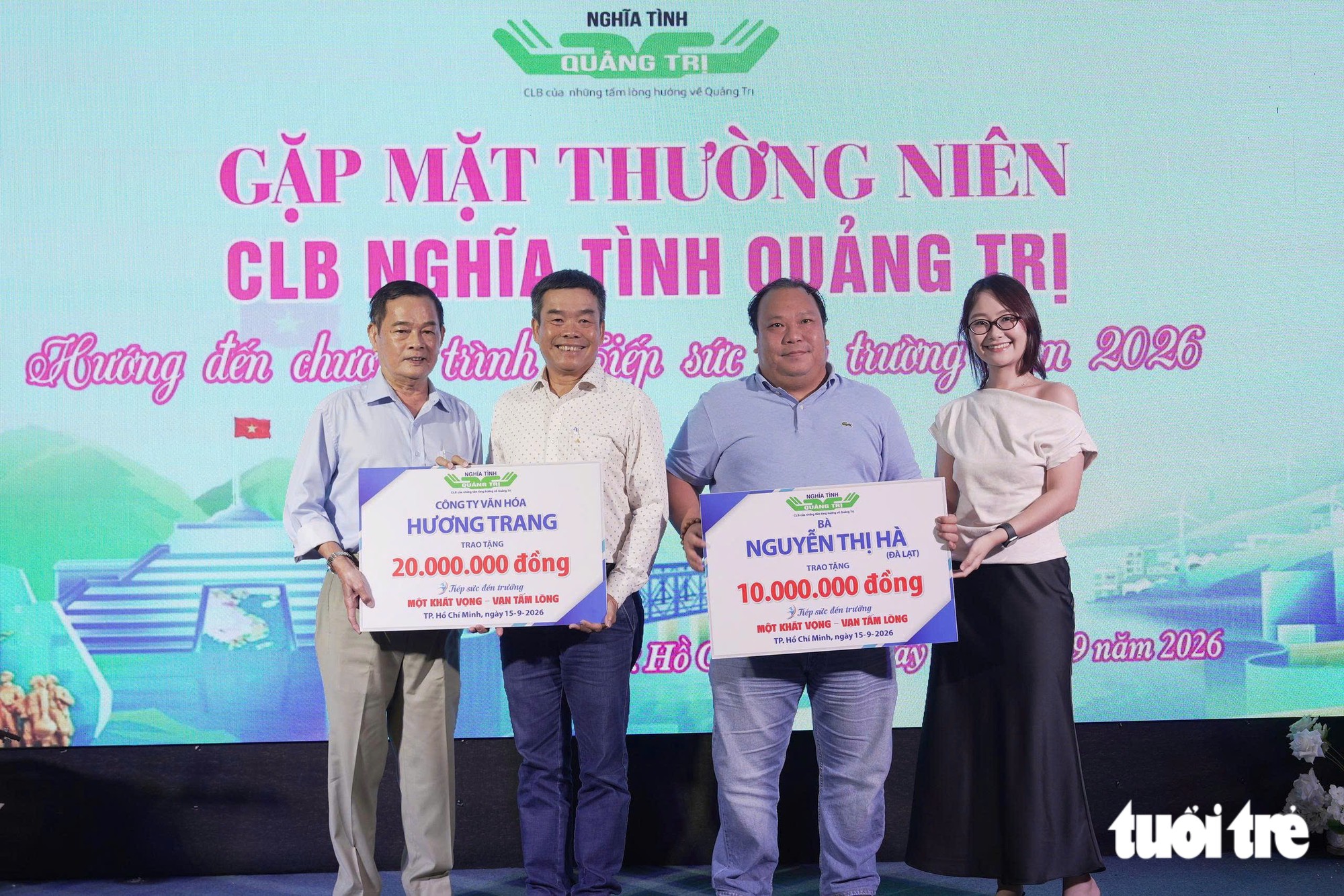 'Những người con Quảng Trị' tiếp sức SV nghèo 2,2 tỉ đồng: Chúng tôi nhận lại sức mạnh! - Ảnh 9.