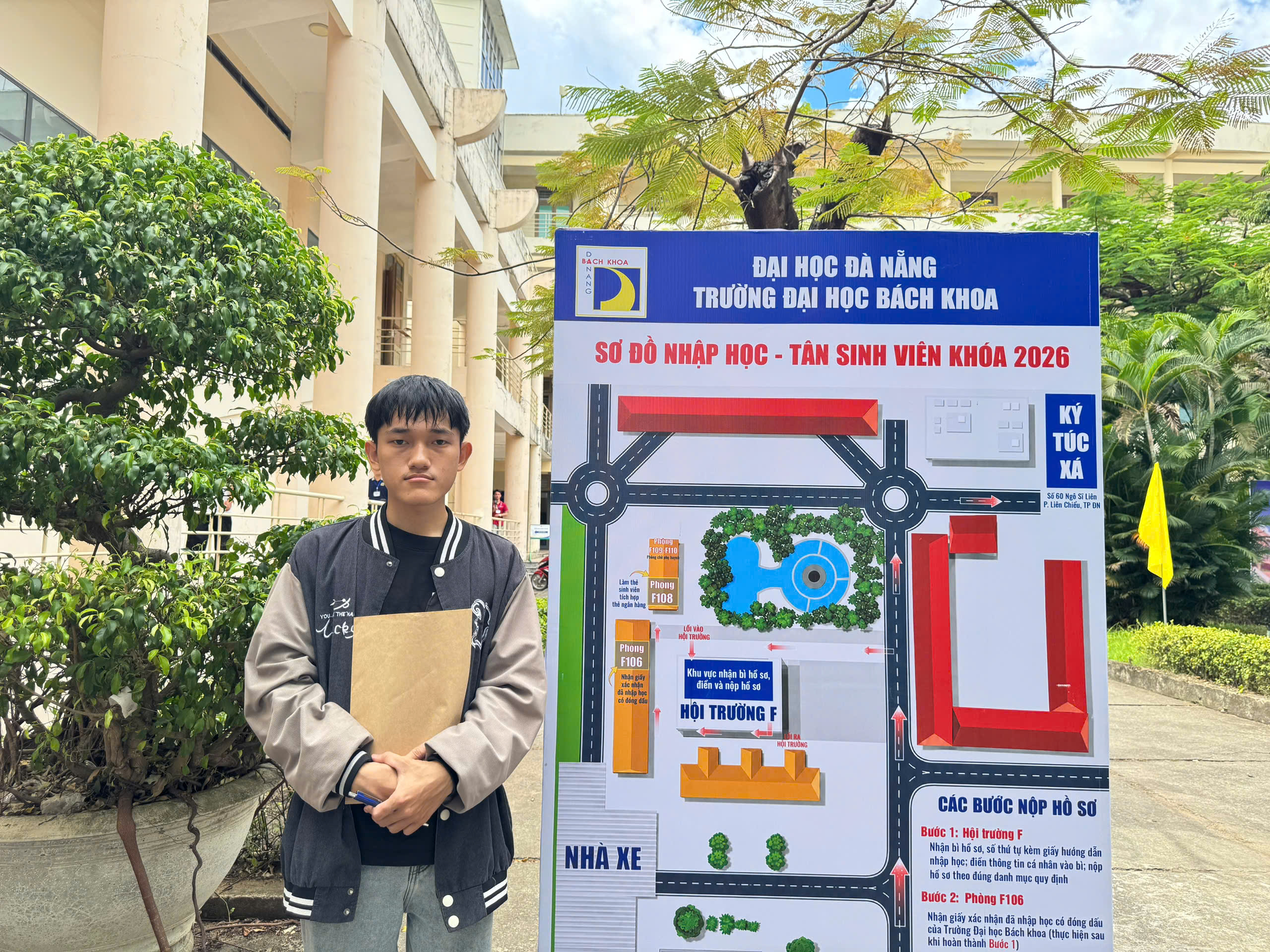 Mồ côi cha, không nhà ở, mượn dì 16 triệu học phí, chàng trai làm cơ khí nuôi ước mơ Bách khoa - Ảnh 7.
