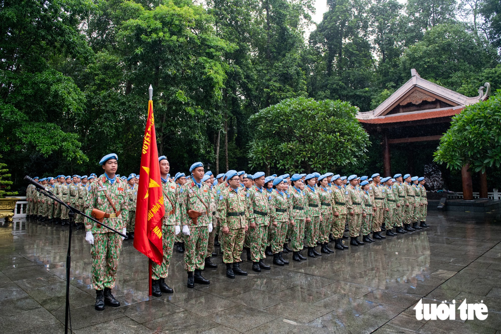 Chàng trai người Nùng vinh dự đi làm nhiệm vụ gìn giữ hòa bình Liên hợp quốc - Ảnh 3.