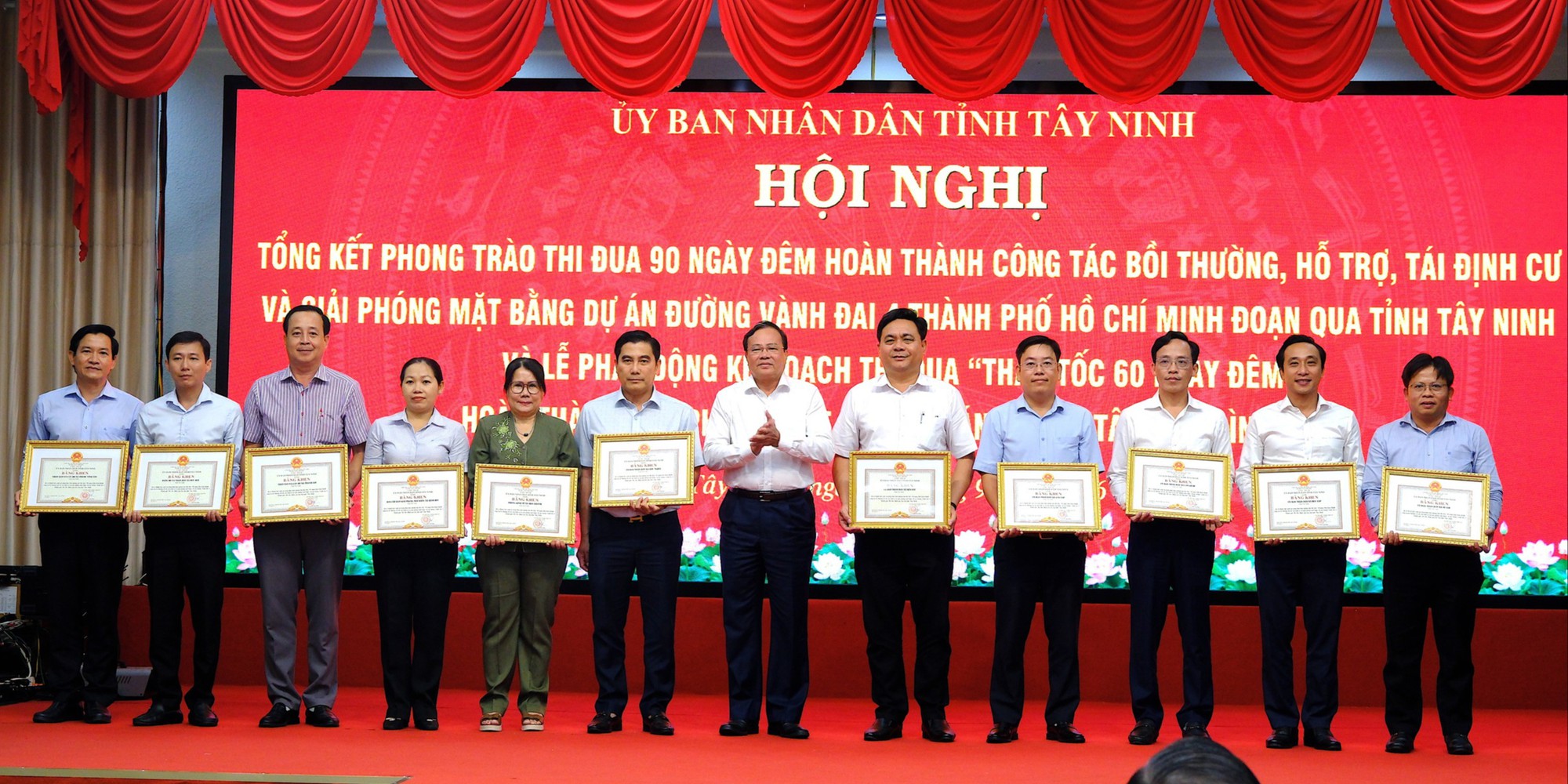 90 ngày thi đua, Tây Ninh đã có 93% mặt bằng đường vành đai 4 TP.HCM - Ảnh 3.