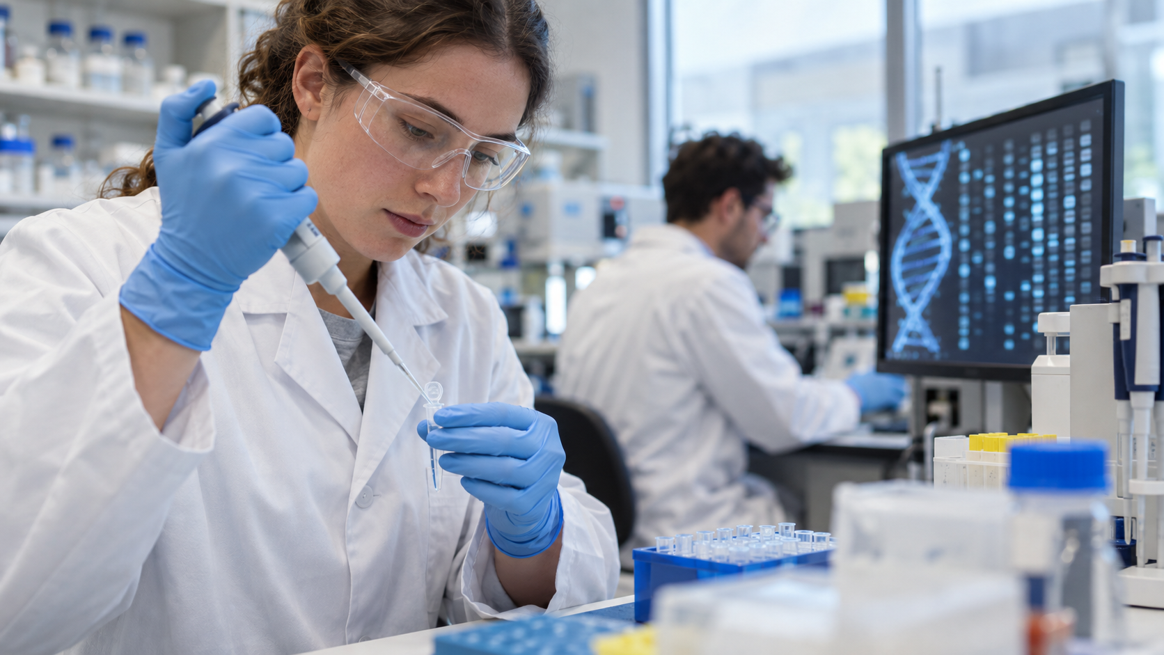 Máy tính làm từ DNA thực hiện phép tính 100 bit trong một giọt nước muối - Ảnh 1.