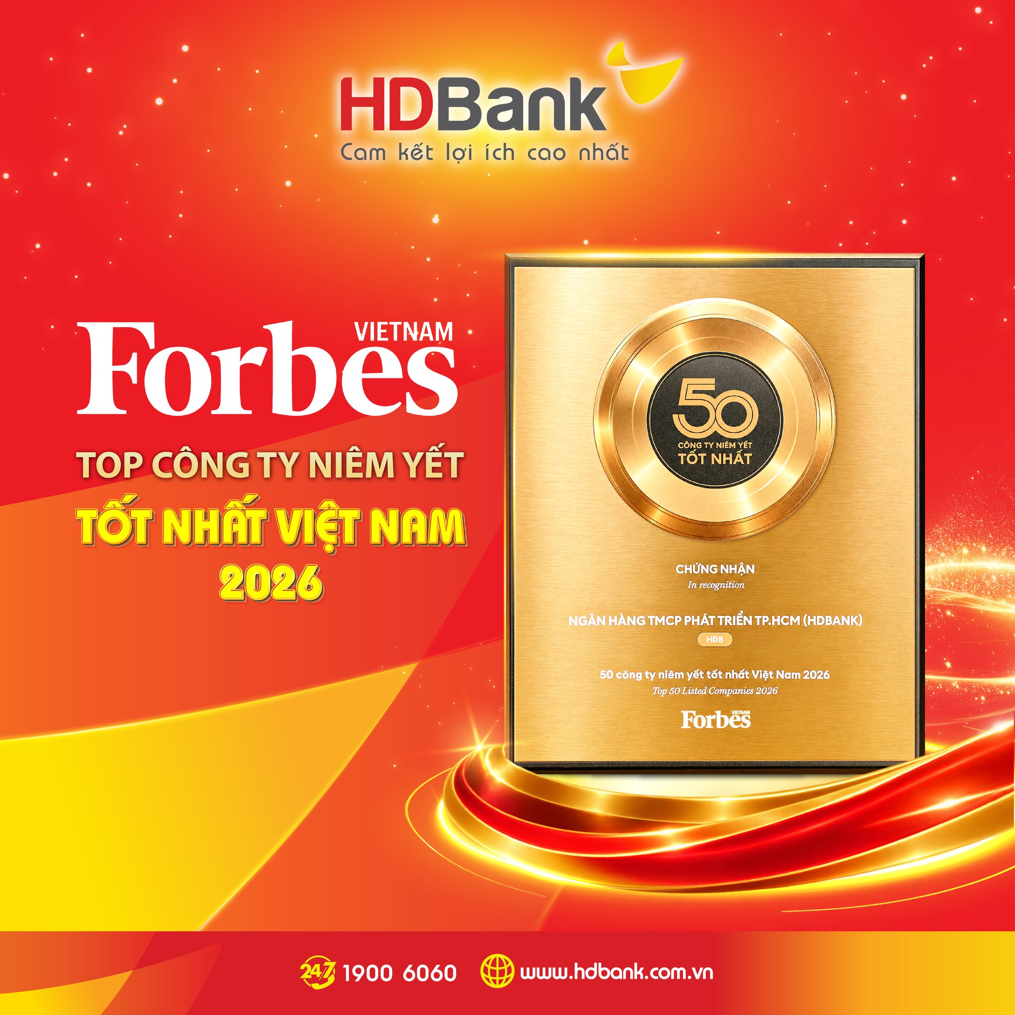 HDBank tiếp tục vào top 50 Forbes Việt Nam trong bước chuyển của thị trường vốn - Ảnh 1.