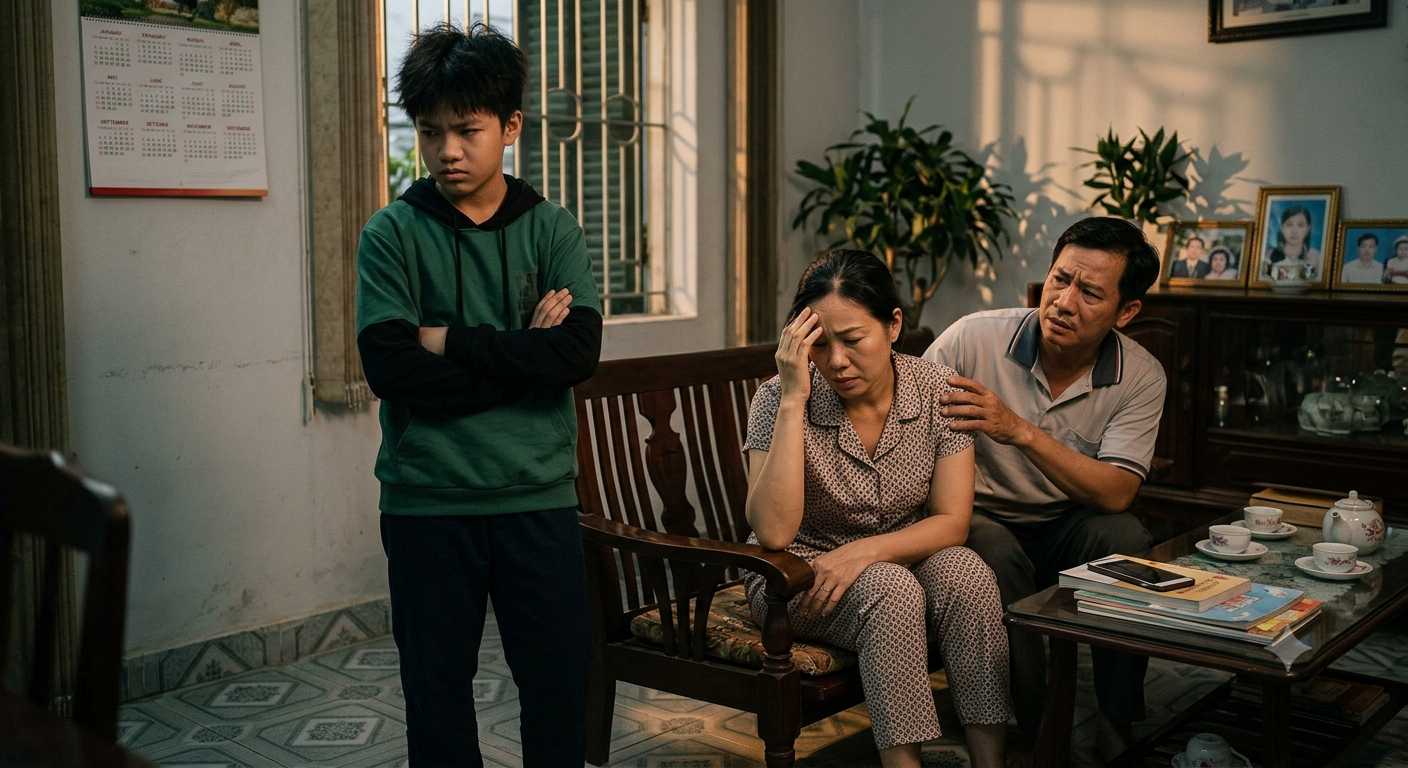 Phải làm sao khi trẻ không kiềm chế cảm xúc, nóng nảy xa cách cha mẹ? - Ảnh 1.