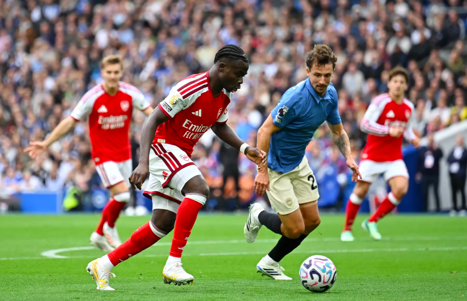 Arsenal thua sốc Brighton - Ảnh 1.