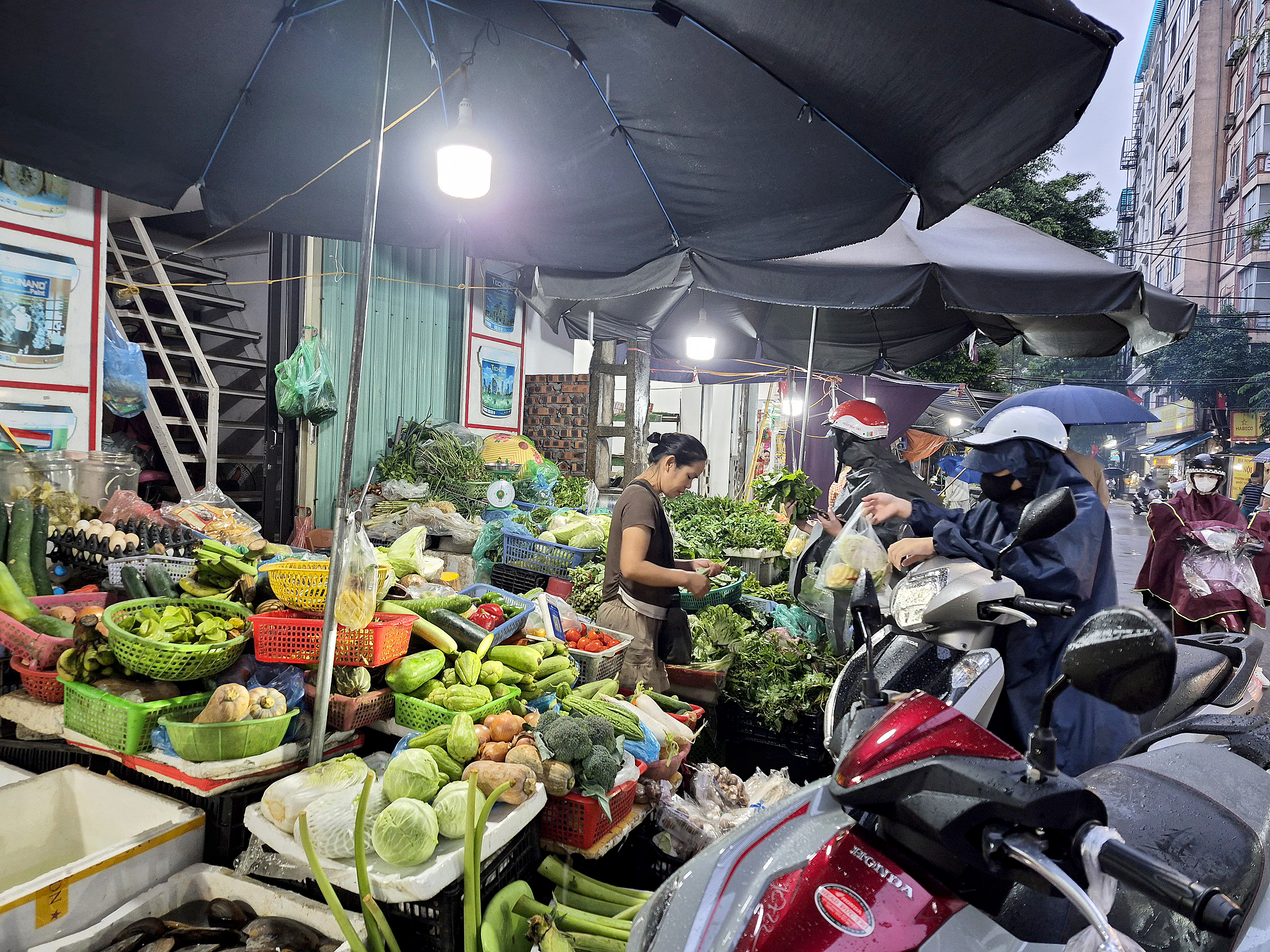 Giá cả đầu ngày: Mưa liên tục khiến giá rau củ tăng mạnh; xoài miền Tây được giá, heo hơi lên 60.000 đồng/kg - Ảnh 2.
