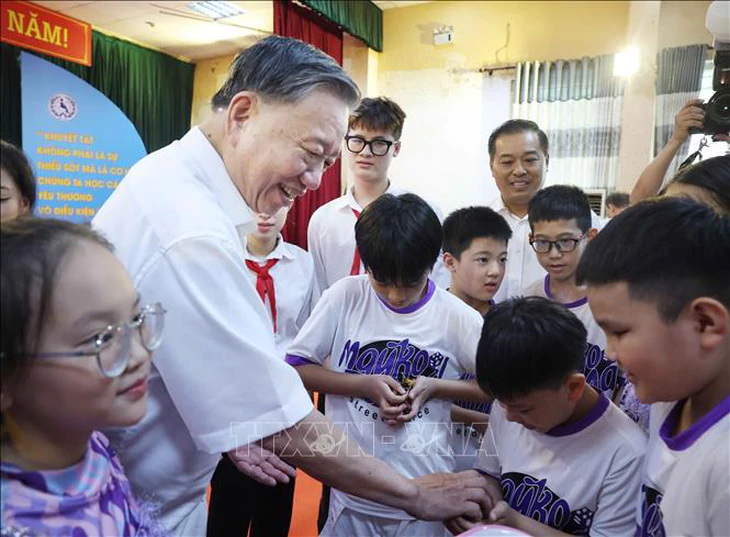 Thư của Tổng Bí thư, Chủ tịch nước Tô Lâm gửi các cháu thiếu niên, nhi đồng nhân dịp Tết Trung thu - Ảnh 1.