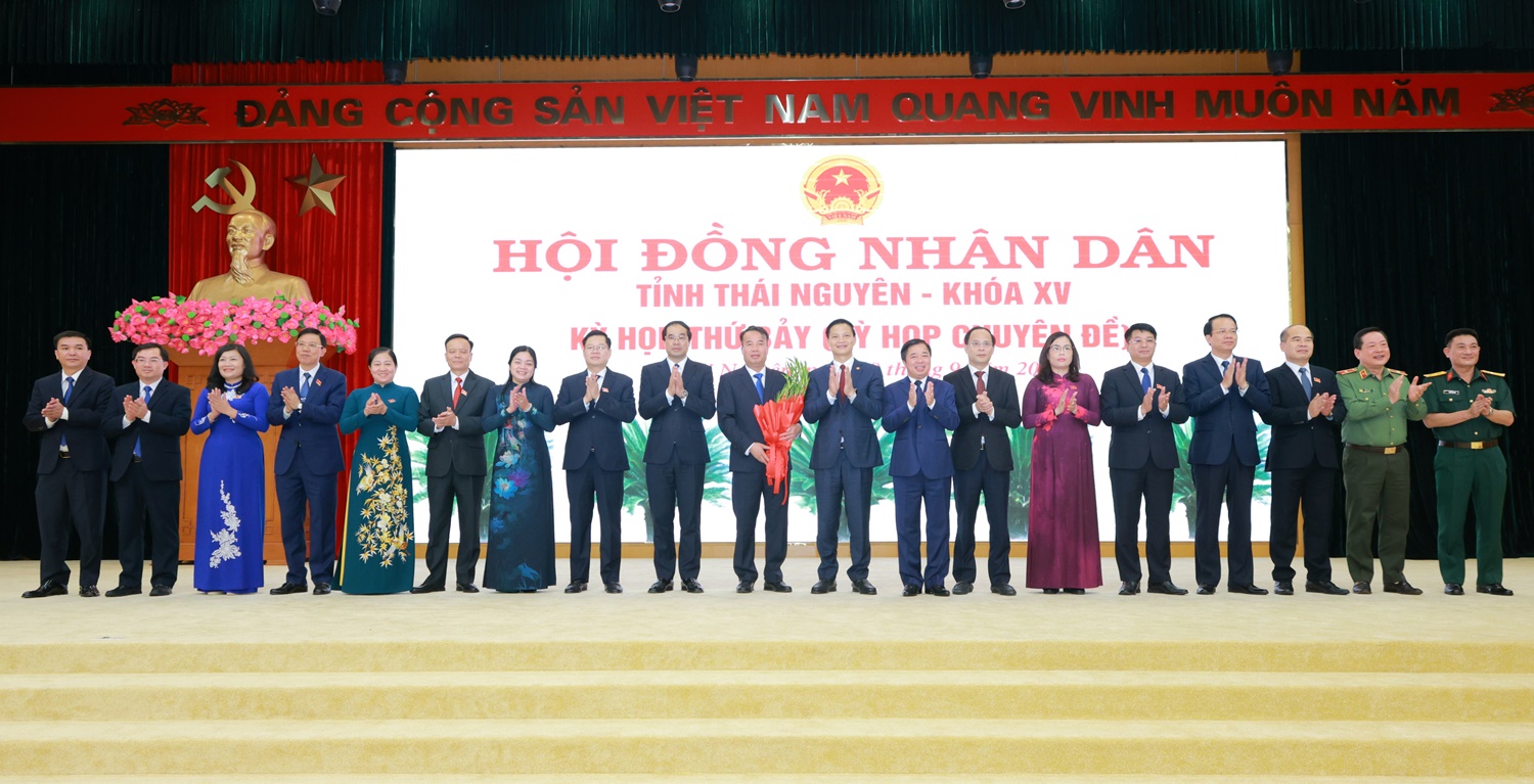 Ông Nguyễn Thế Mạnh được bầu làm Chủ tịch UBND tỉnh Thái Nguyên - Ảnh 1.