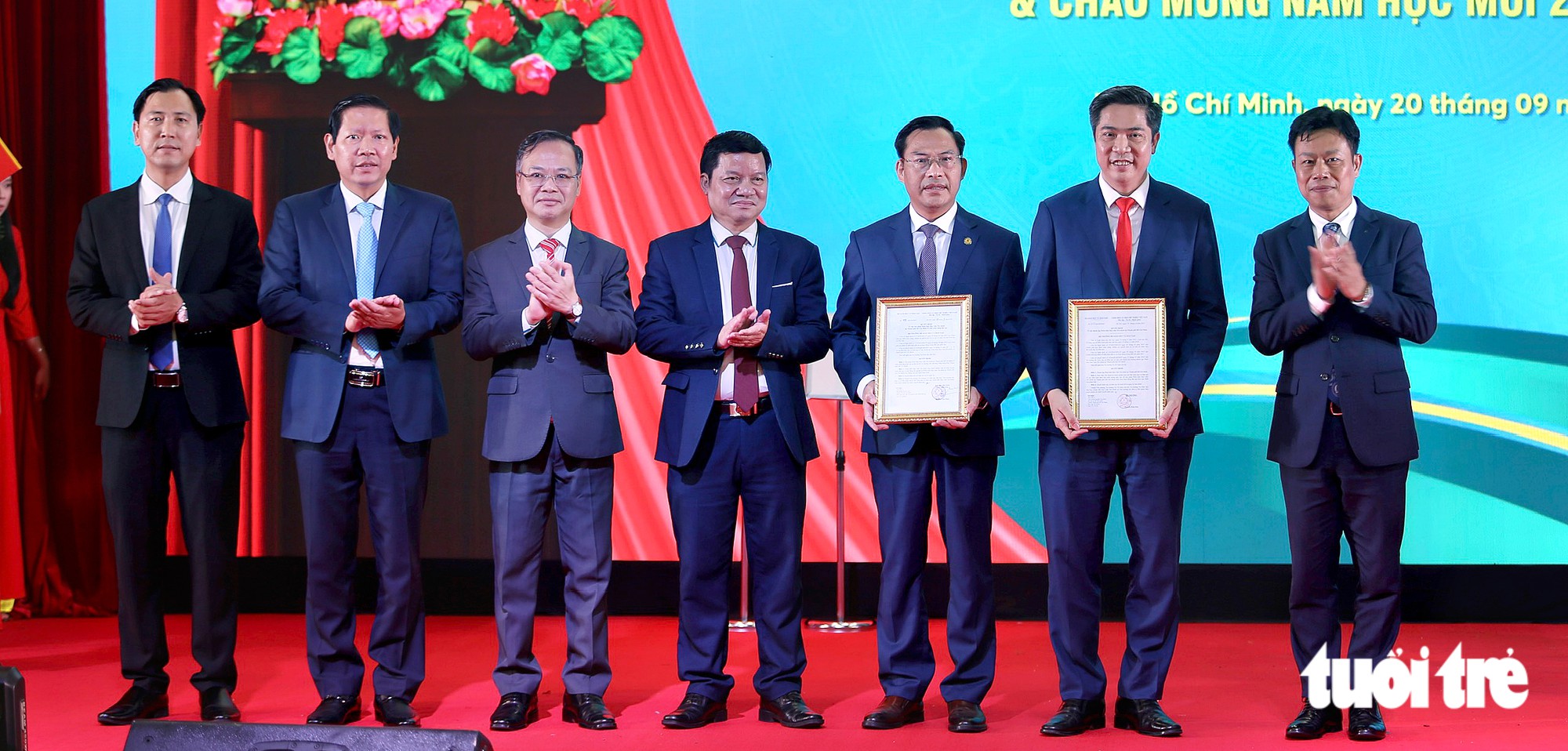Học viện tài chính ra mắt Phân hiệu tại TP . HCM chào đón năm học mới 2026 - 2027 - Ảnh 1.