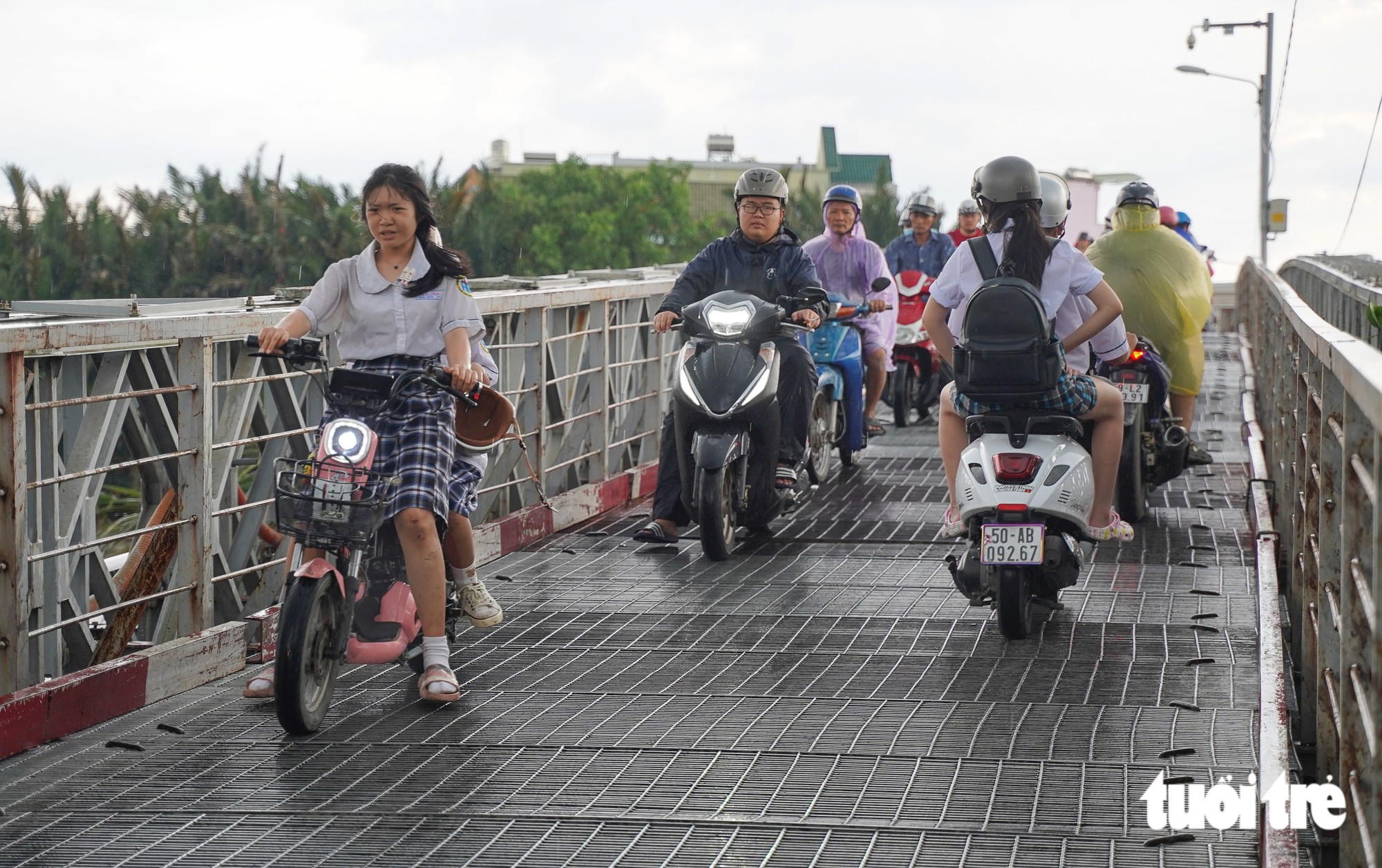 Xây cầu Rạch Dơi 3.197 tỉ thay thế cầu sắt 