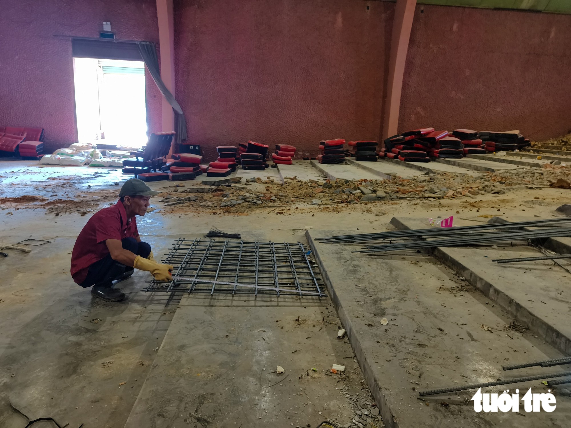 Rạp Hòa Bình Đà Lạt tháo dỡ, sửa chữa những gì? - Ảnh 4.