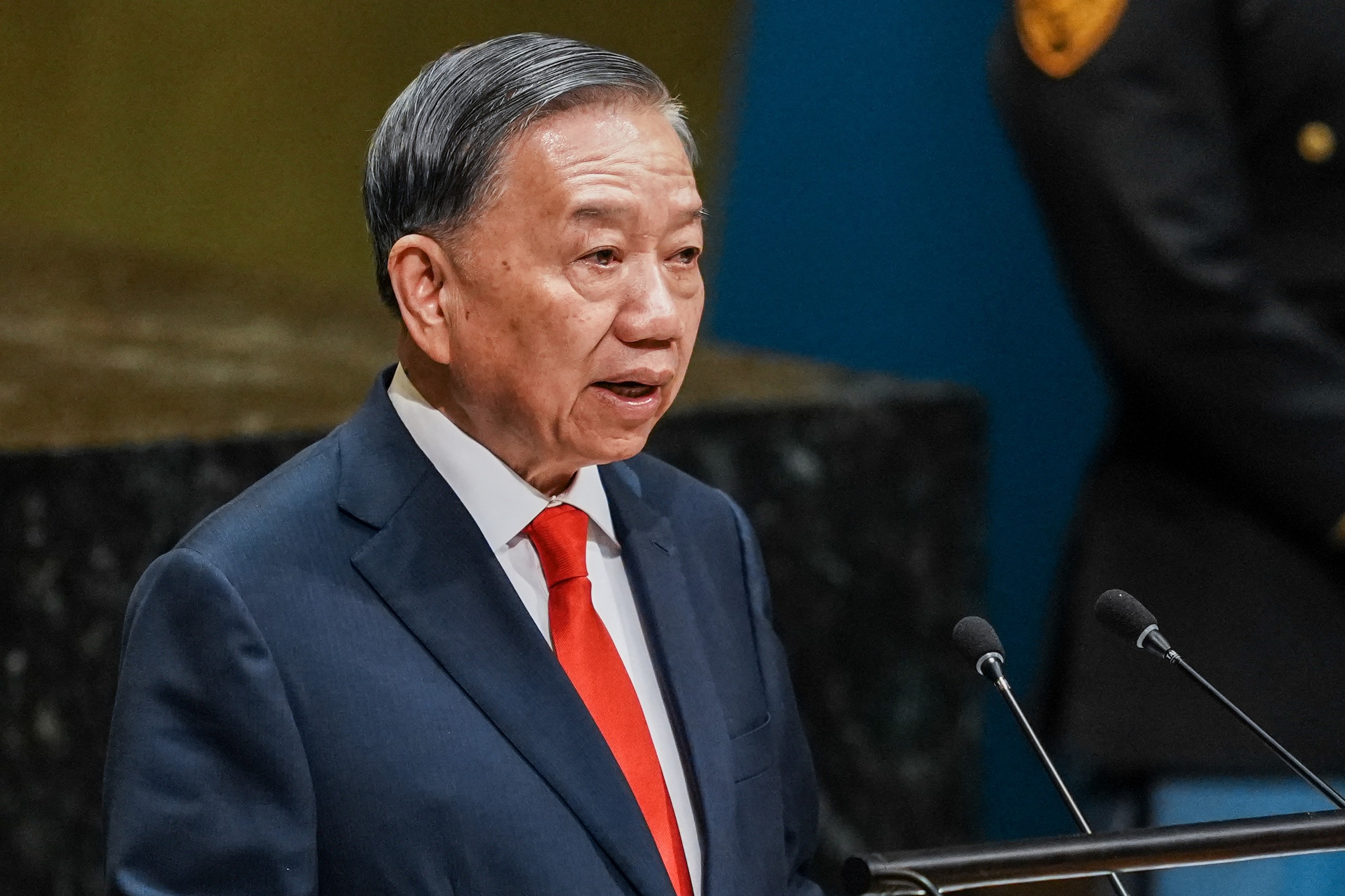 Tổng Bí thư, Chủ tịch nước Tô Lâm tại Liên hợp quốc: Việt Nam lựa chọn hòa bình, hợp tác và phát triển - Ảnh 3.