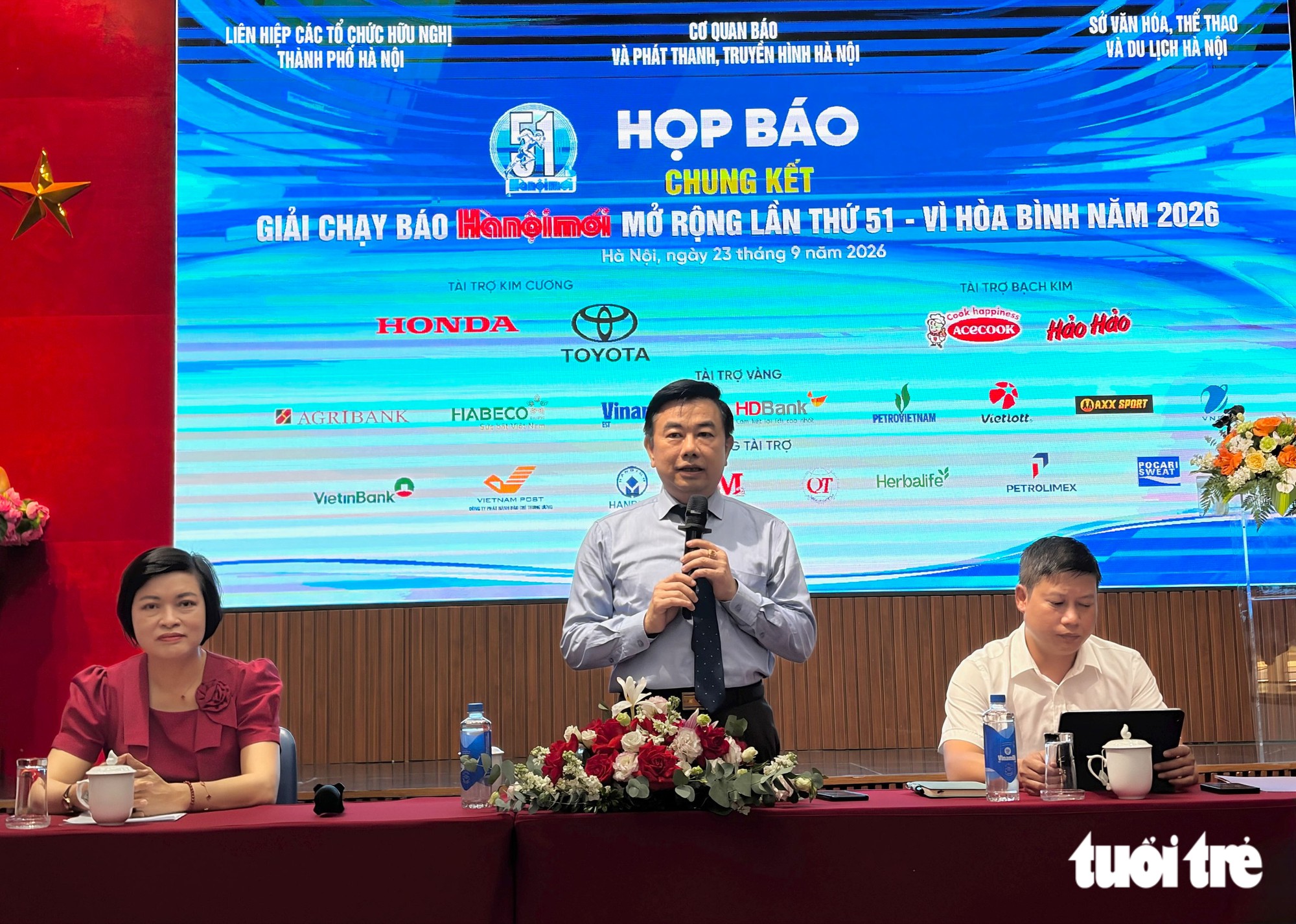 Trần Văn Đảng, Trịnh Quốc Lượng dự chung kết giải chạy báo Hà Nội Mới 2026 - Ảnh 1.