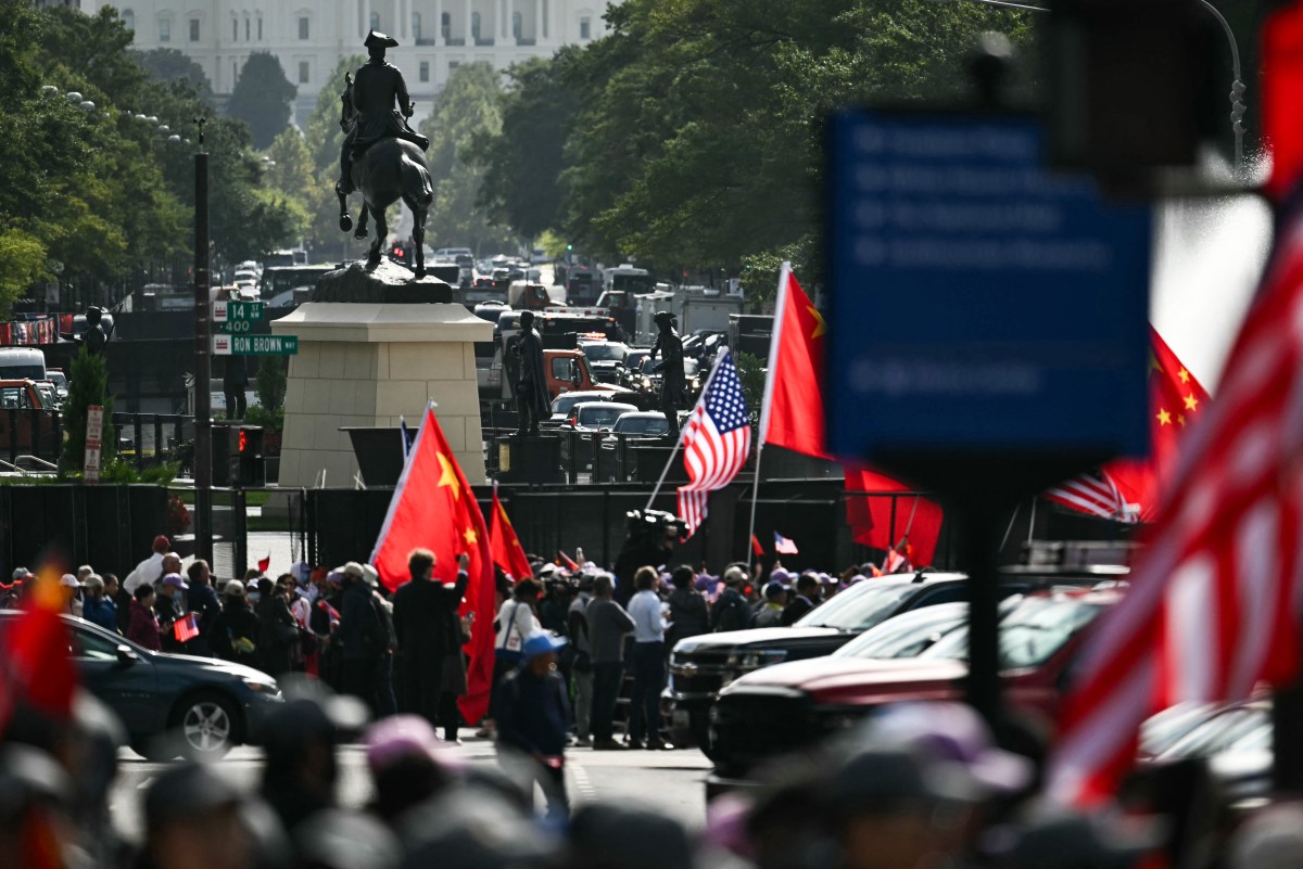 Ảnh: Ông Tập tới Nhà Trắng, ông Trump ca ngợi 'tình bạn tuyệt vời' - Ảnh 2.