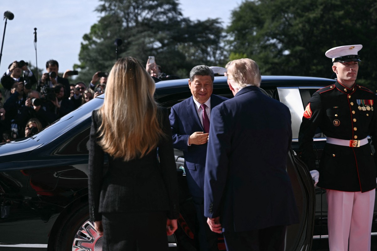Ảnh: Ông Tập tới Nhà Trắng, ông Trump ca ngợi 'tình bạn tuyệt vời' - Ảnh 3.