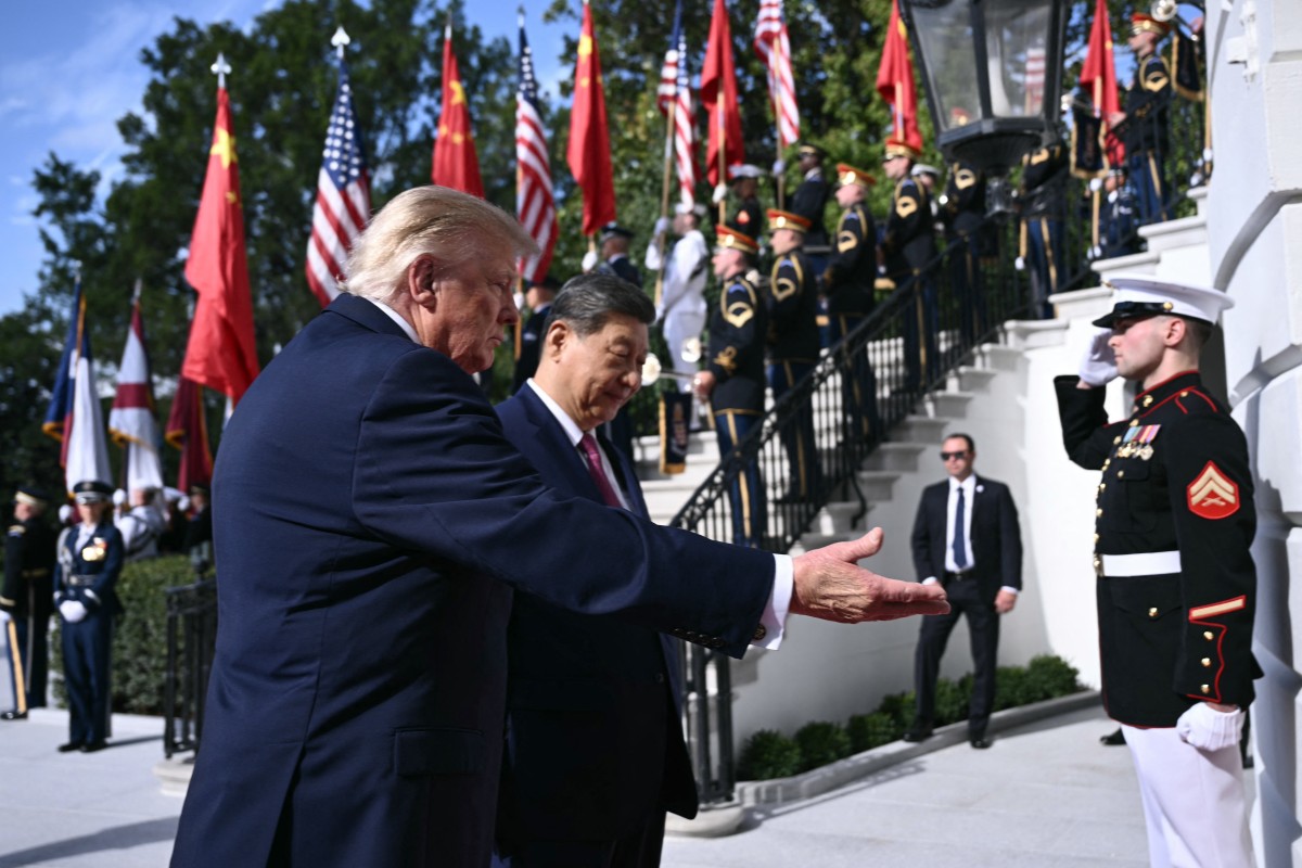 Ảnh: Ông Tập tới Nhà Trắng, ông Trump ca ngợi 'tình bạn tuyệt vời' - Ảnh 4.