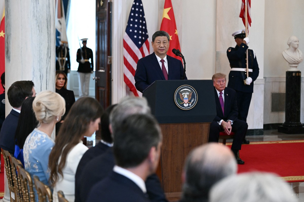 Ảnh: Ông Tập tới Nhà Trắng, ông Trump ca ngợi 'tình bạn tuyệt vời' - Ảnh 7.