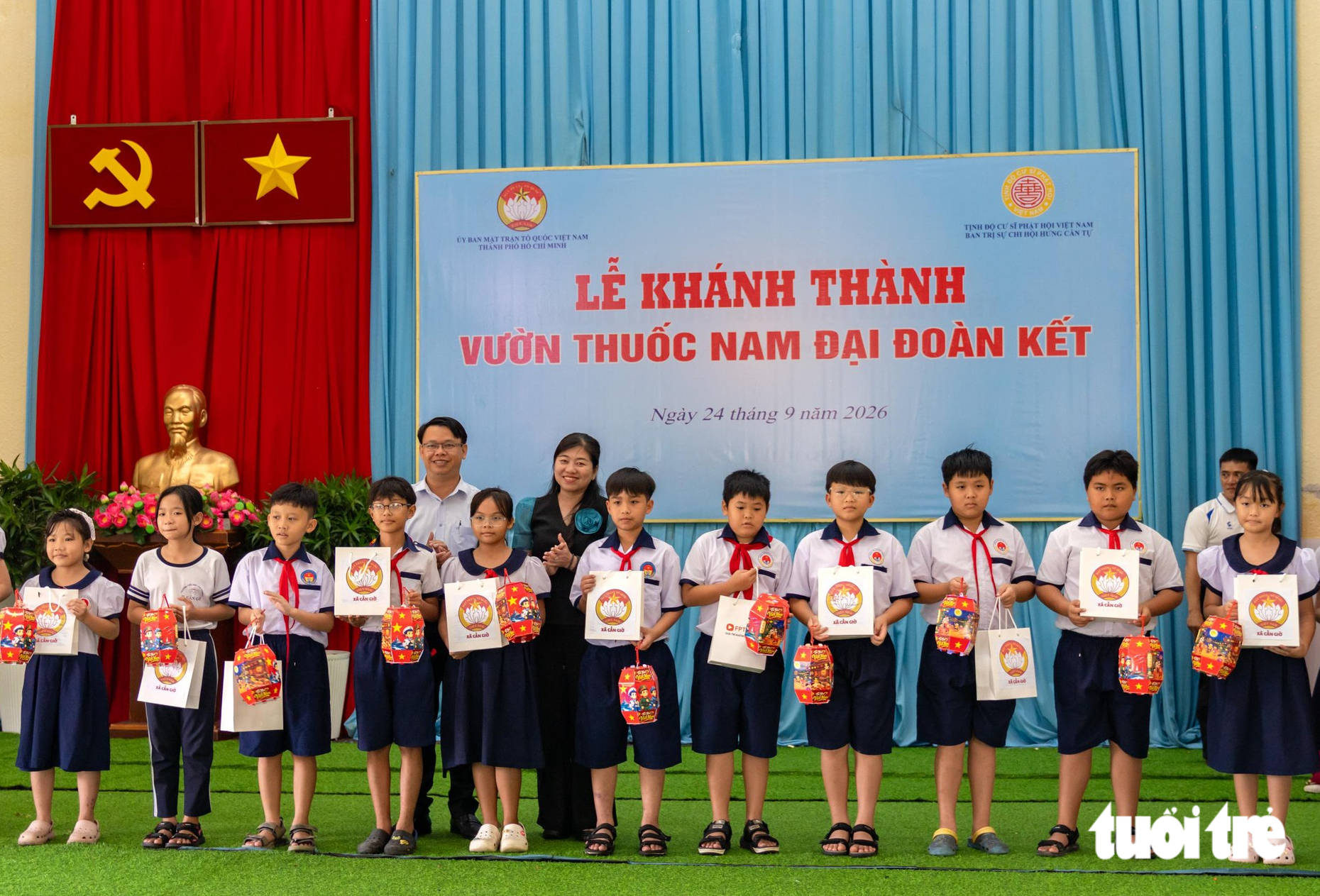 Cần Giờ có vườn thuốc nam vừa là lớp học xanh, vừa chăm sóc sức khỏe cộng đồng - Ảnh 9.