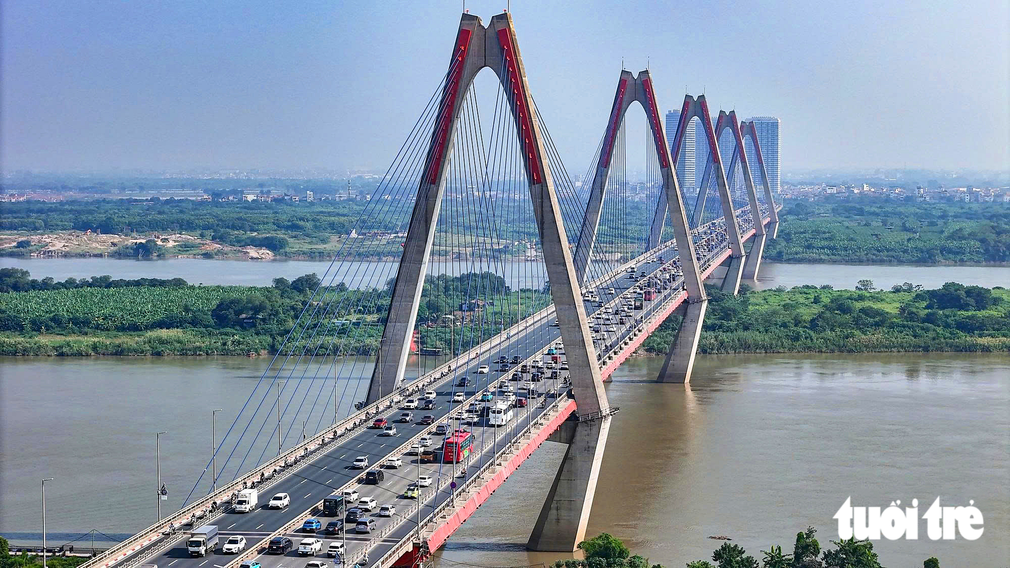 Hà Nội thí điểm giảm tốc độ tối đa trên cầu Nhật Tân từ 27 - 9 năm 2026 - Ảnh 2.