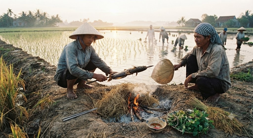 Bữa ăn nông dân miền Tây và Nét văn hóa độc đáo của cơm cấy - Ảnh 6.
