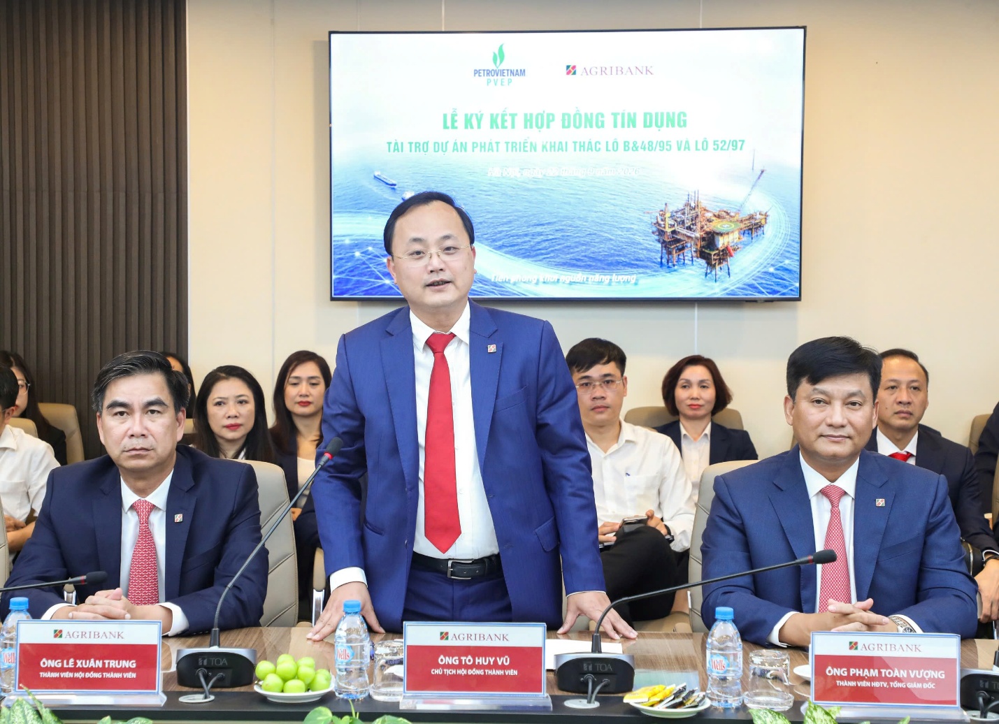 Agribank ký hợp đồng tín dụng với PVEP, tài trợ dự án khí Lô B - Ảnh 4.