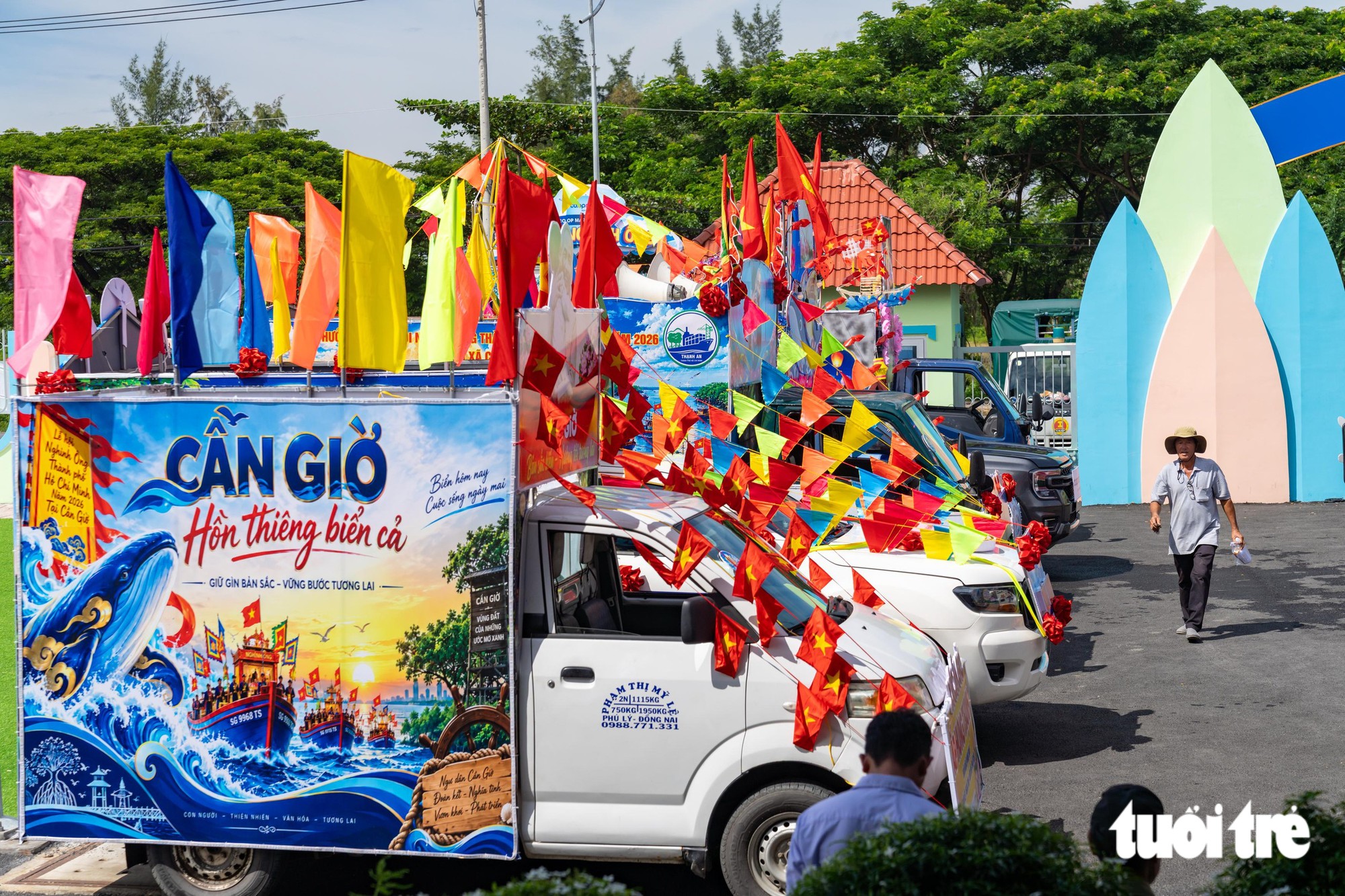 Cần Giờ đưa bản sắc biển, di sản Nghinh Ông vào hội thi xe hoa đăng - Ảnh 7.