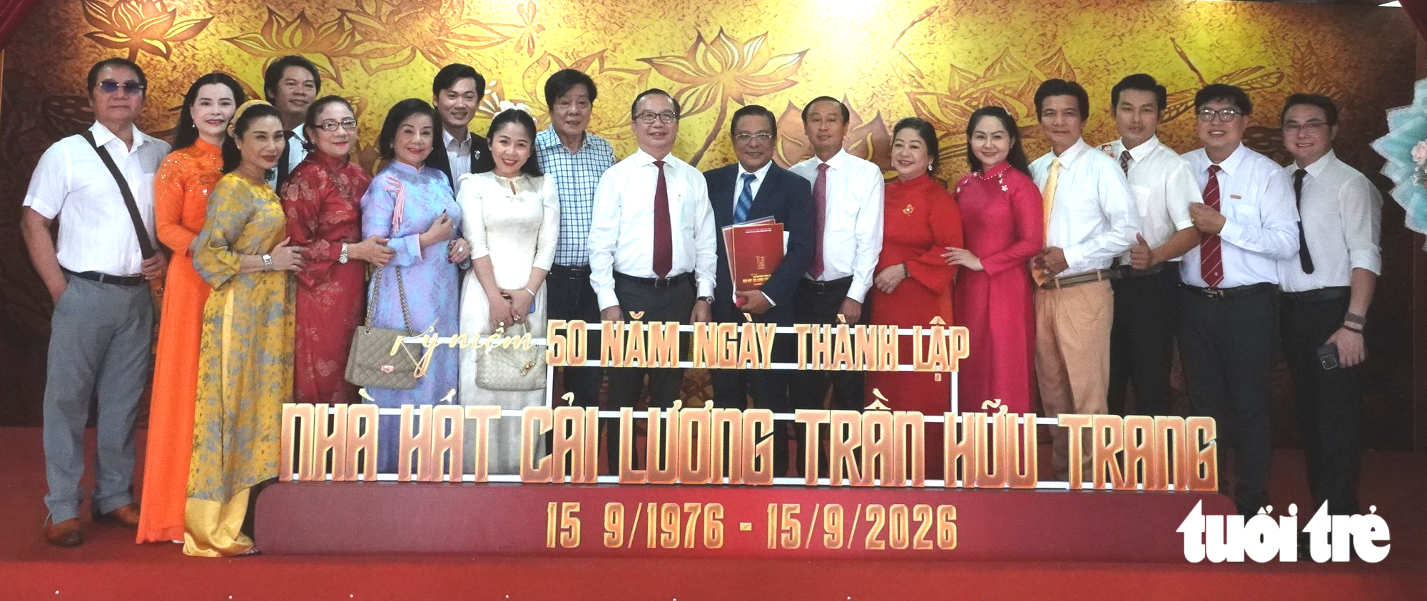 Thanh Tuấn, Minh Vương, Thoại Miêu xúc động mừng 50 năm thành lập Nhà hát Trần Hữu Trang - Ảnh 5.