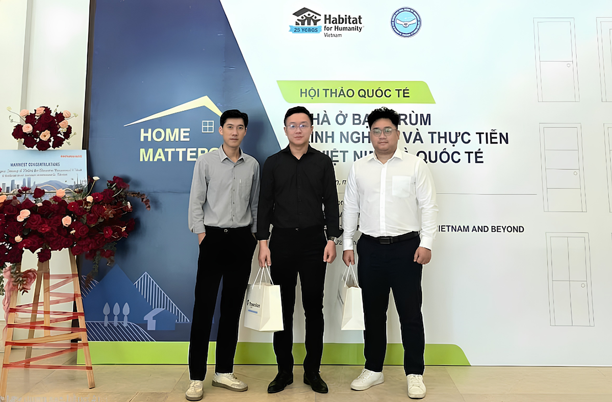 Sinh viên Đại học Duy Tân đạt giải quốc tế với Thiết kế ‘Tổ ấm’ cho Làng Nủ - Ảnh 2.
